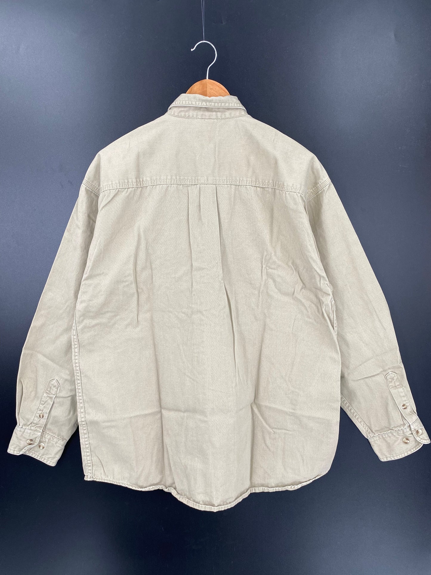 00' DISNEY GOOFY Size Approx.L Vintage Button Down Shirt / E3938B