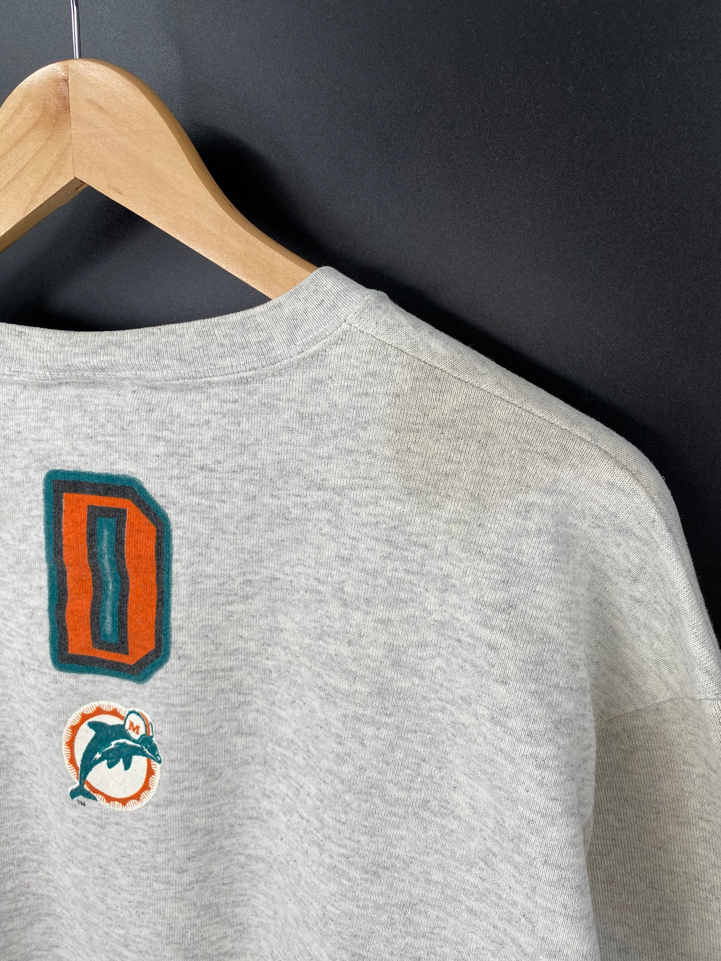 1994 MAIAMI DOLPHINS x LOONEY TUNES TAZ Made in USA Size XL Vintage Sweat-shirt / A2056