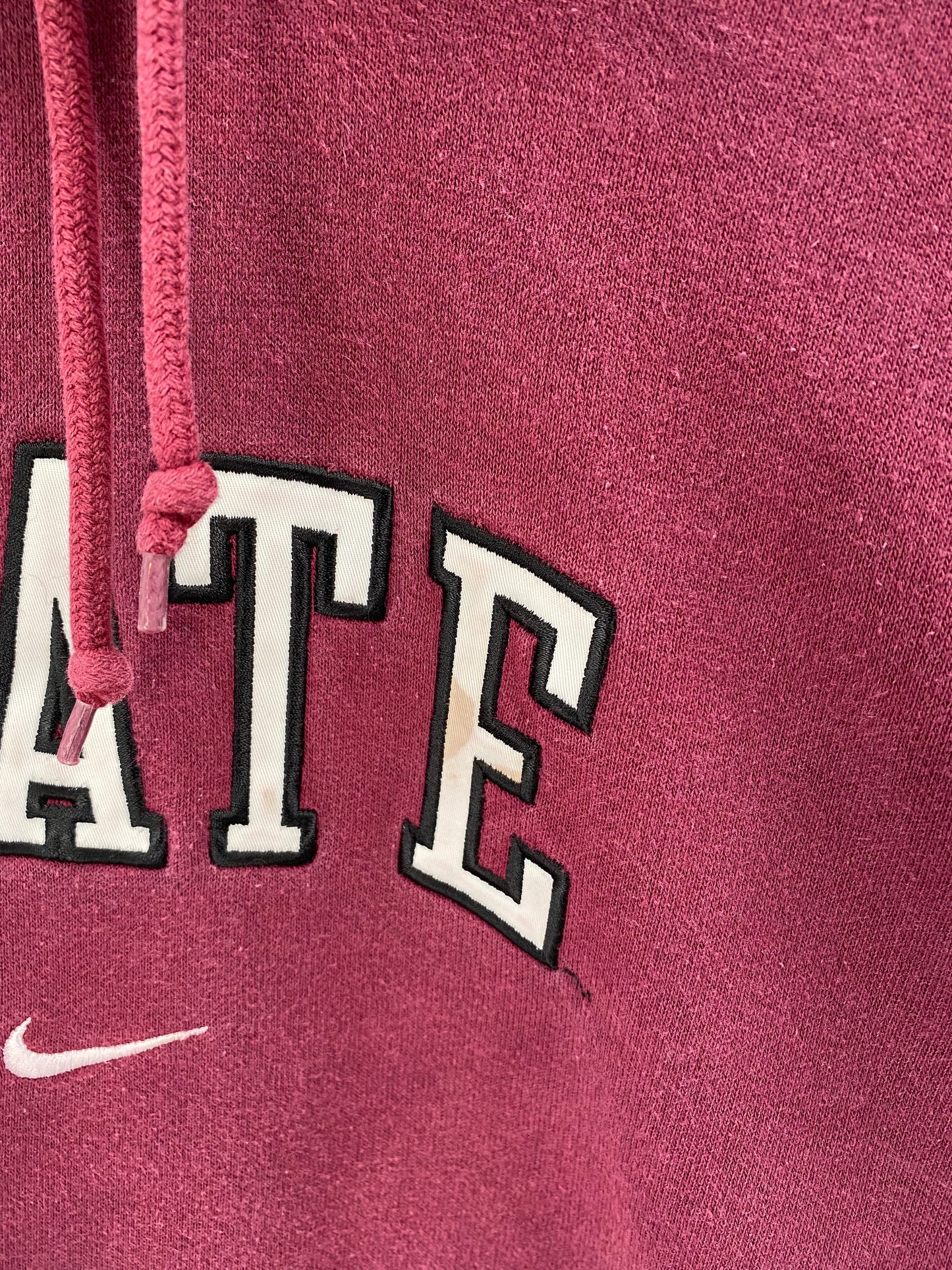 00' NIKE STATE Size M Vintage Hoodie Sweat-Shirt / K3343
