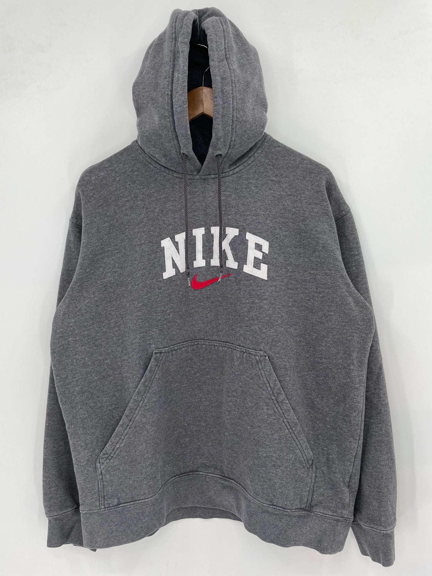 00’ NIKE SWOOSH Size M Vintage Hoodie Sweat-shirt / K3103