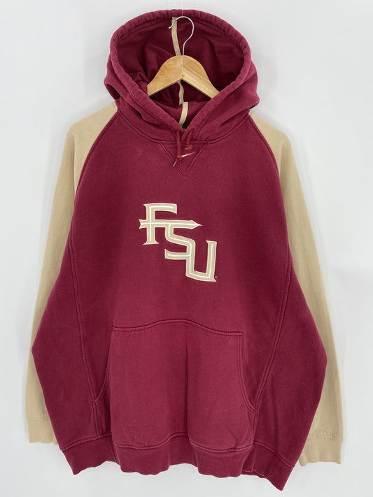 00’ NIKE Florida State University Size XL Vintage Hoodie Sweat-shirt / K5924