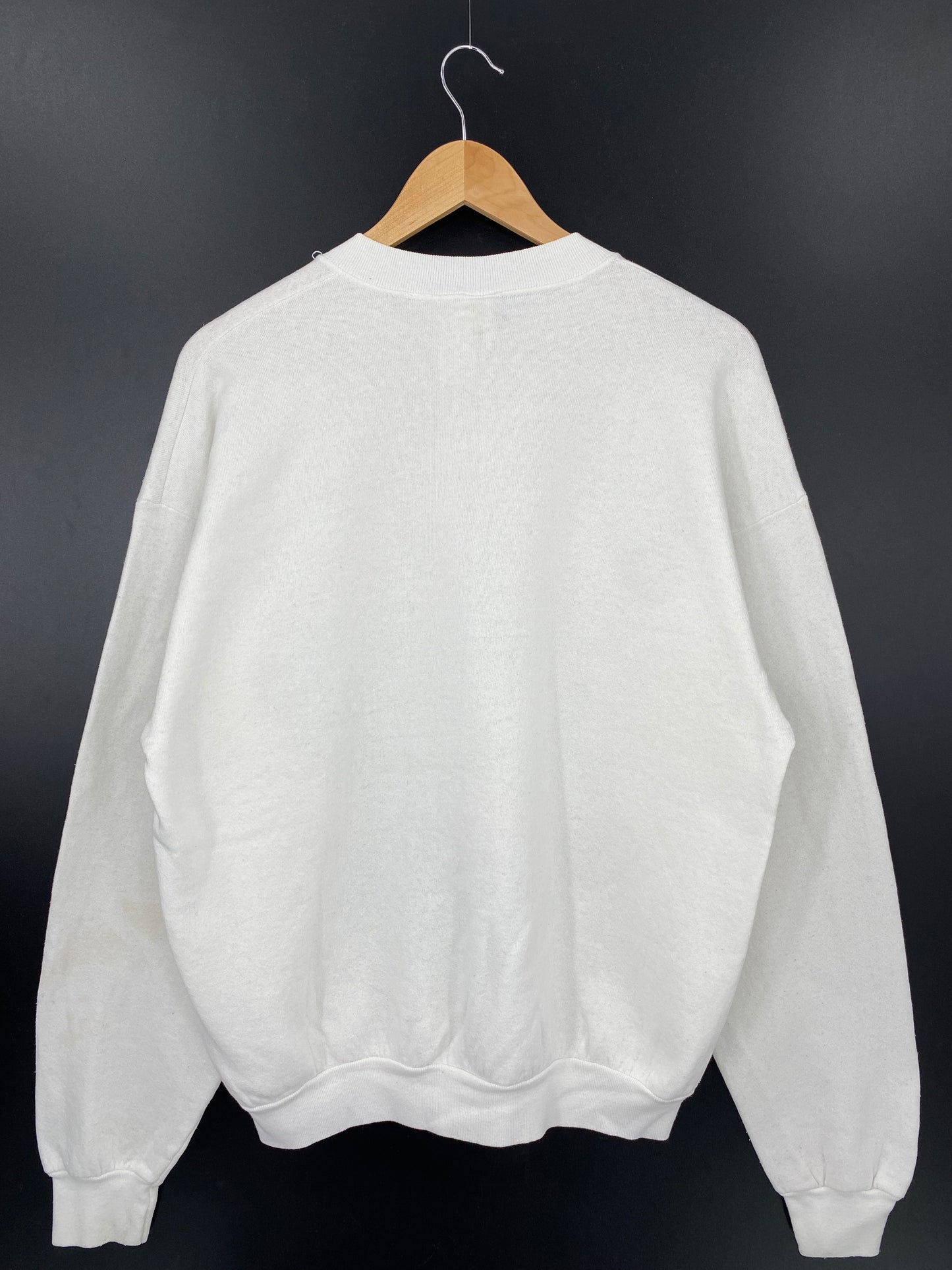 Vintage DISNEY MICKEY x MINNIE Size No tag (Approx.XL) Sweat-shirt / K1646