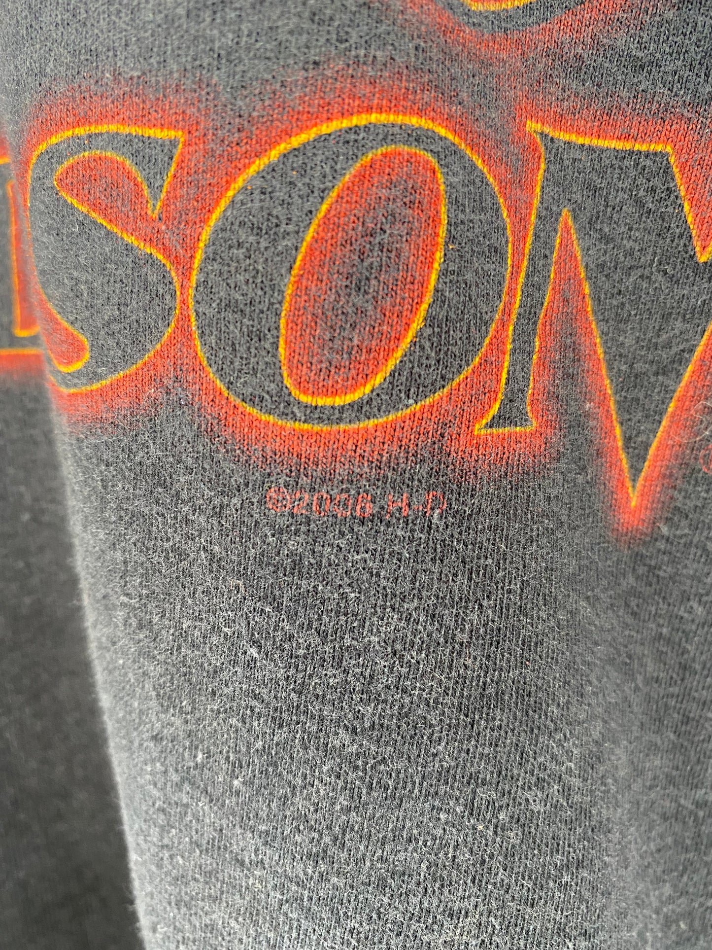 2006' HARLEY DAVIDSON Size XL Vintage Long Sleeve T-Shirts / K2490