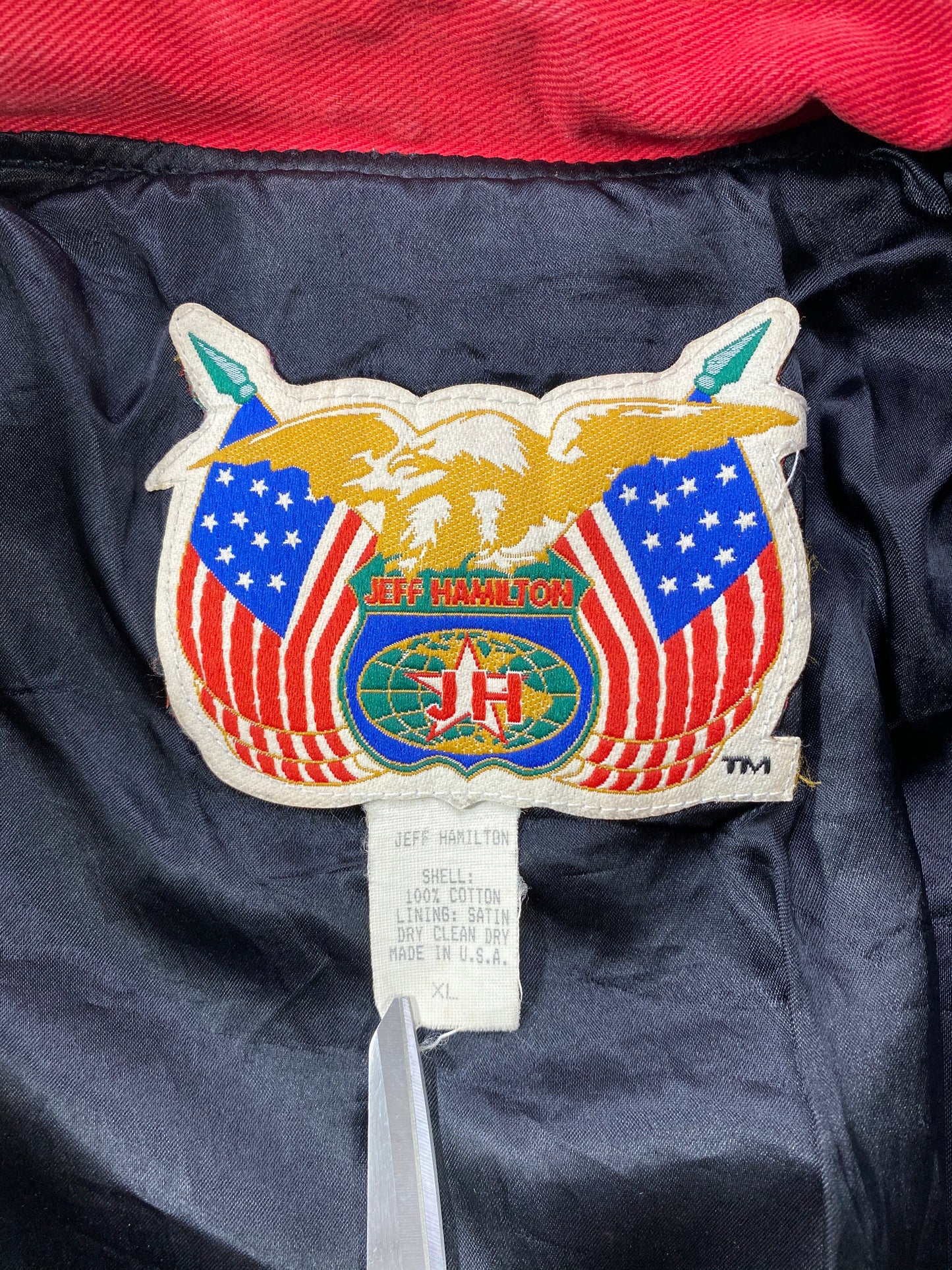 MILLER Made in USA Size XL Vintage Racing Jacket / 6177