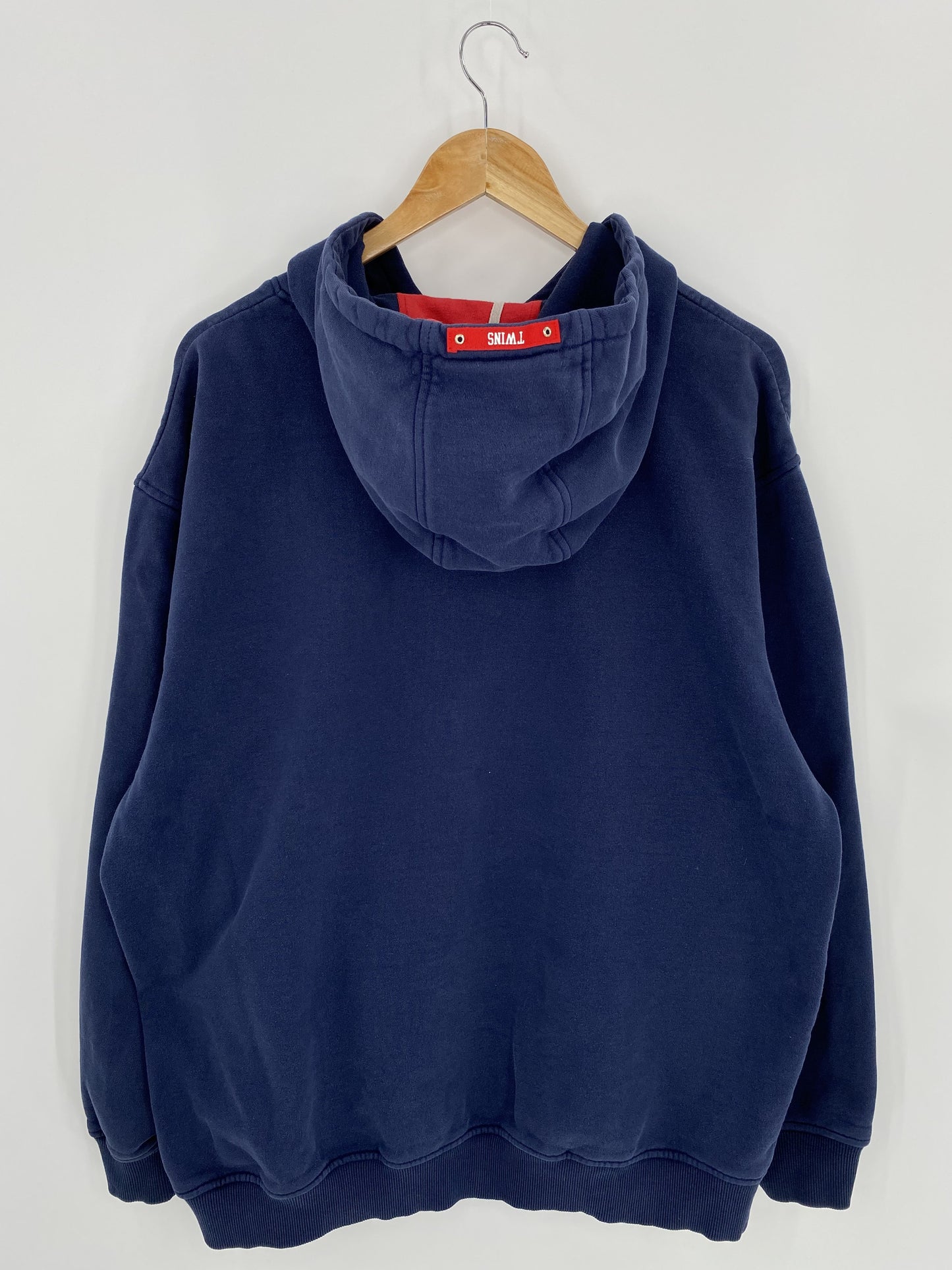 00' NIKE Minnesota Twins Size L Vintage MLB Hoodie Sweat-shirt / K5835