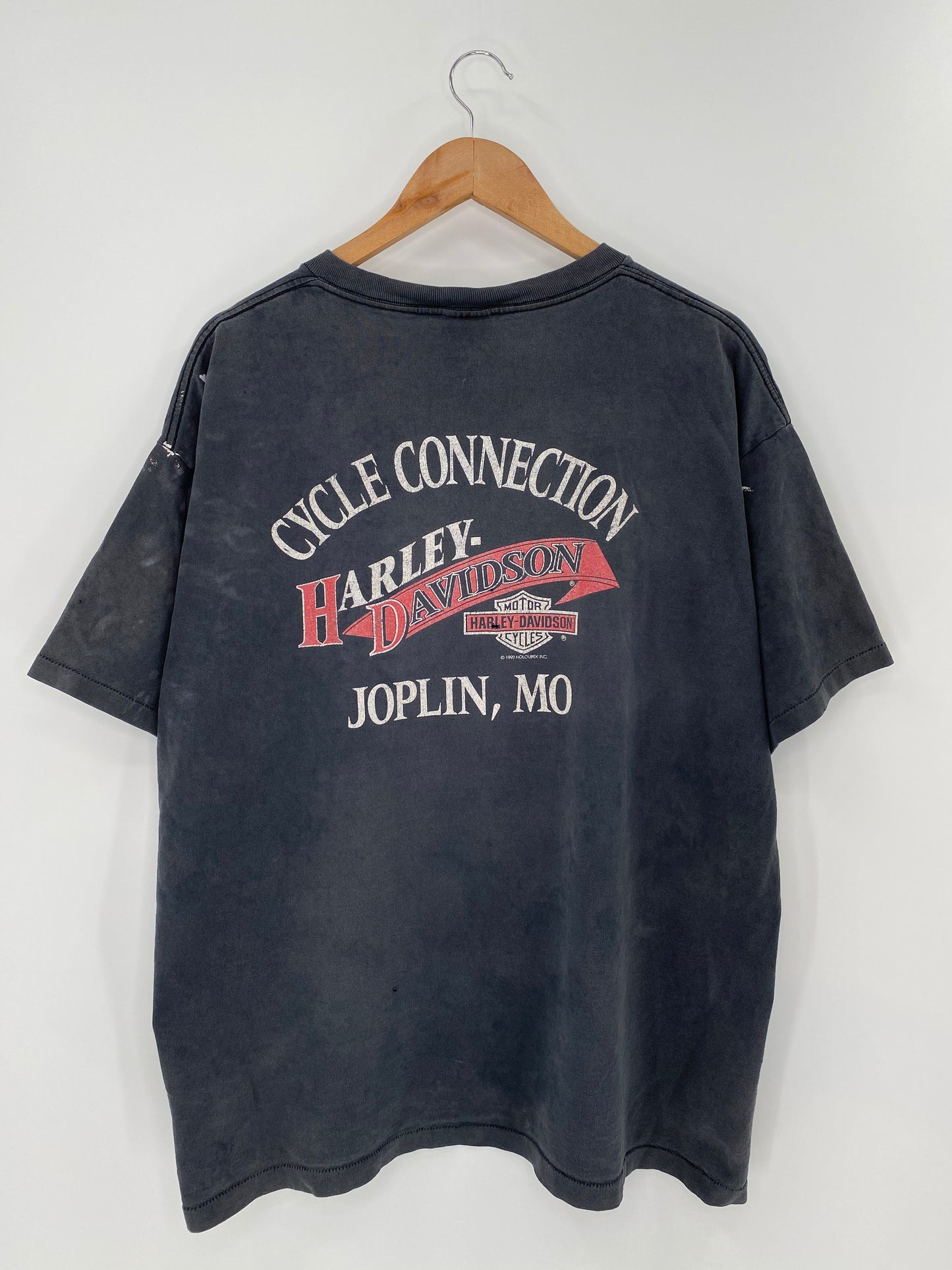 1993 HARLEY DAVIDSON Made in USA Size XL Vintage T-Shirt / 8665