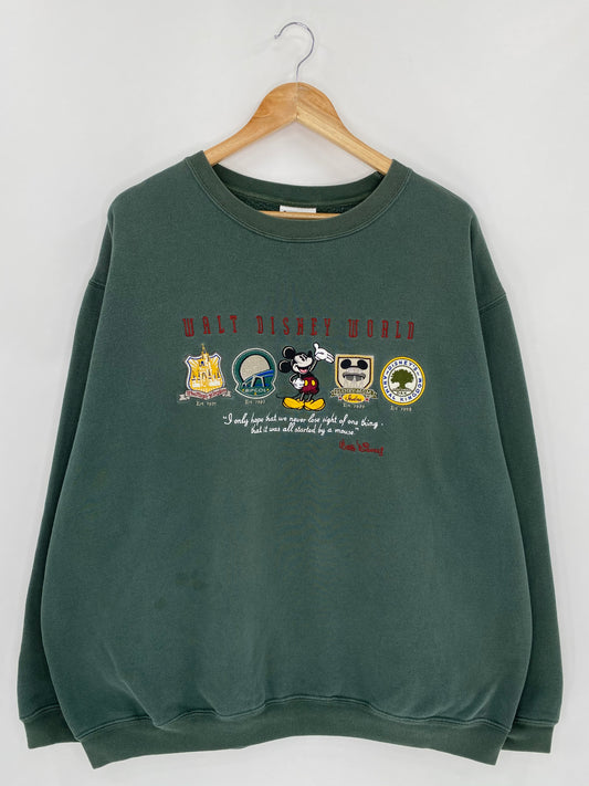 90’s Walt Disney World Size XXL Vintage Sweat-Shirt   / 5854