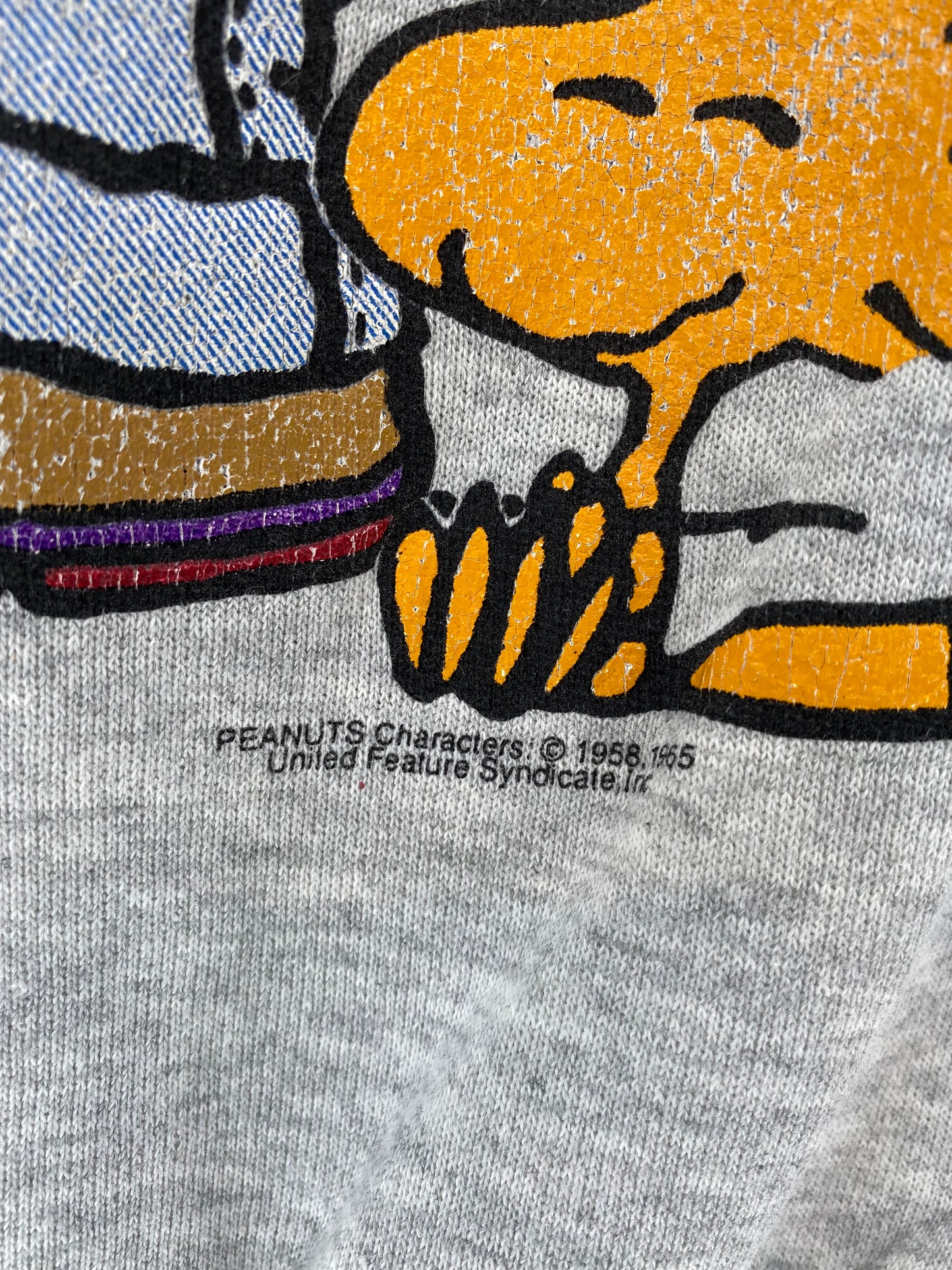 90’s SNOOPY MADE IN USA Size L Vintage Sweat-shirt / K311