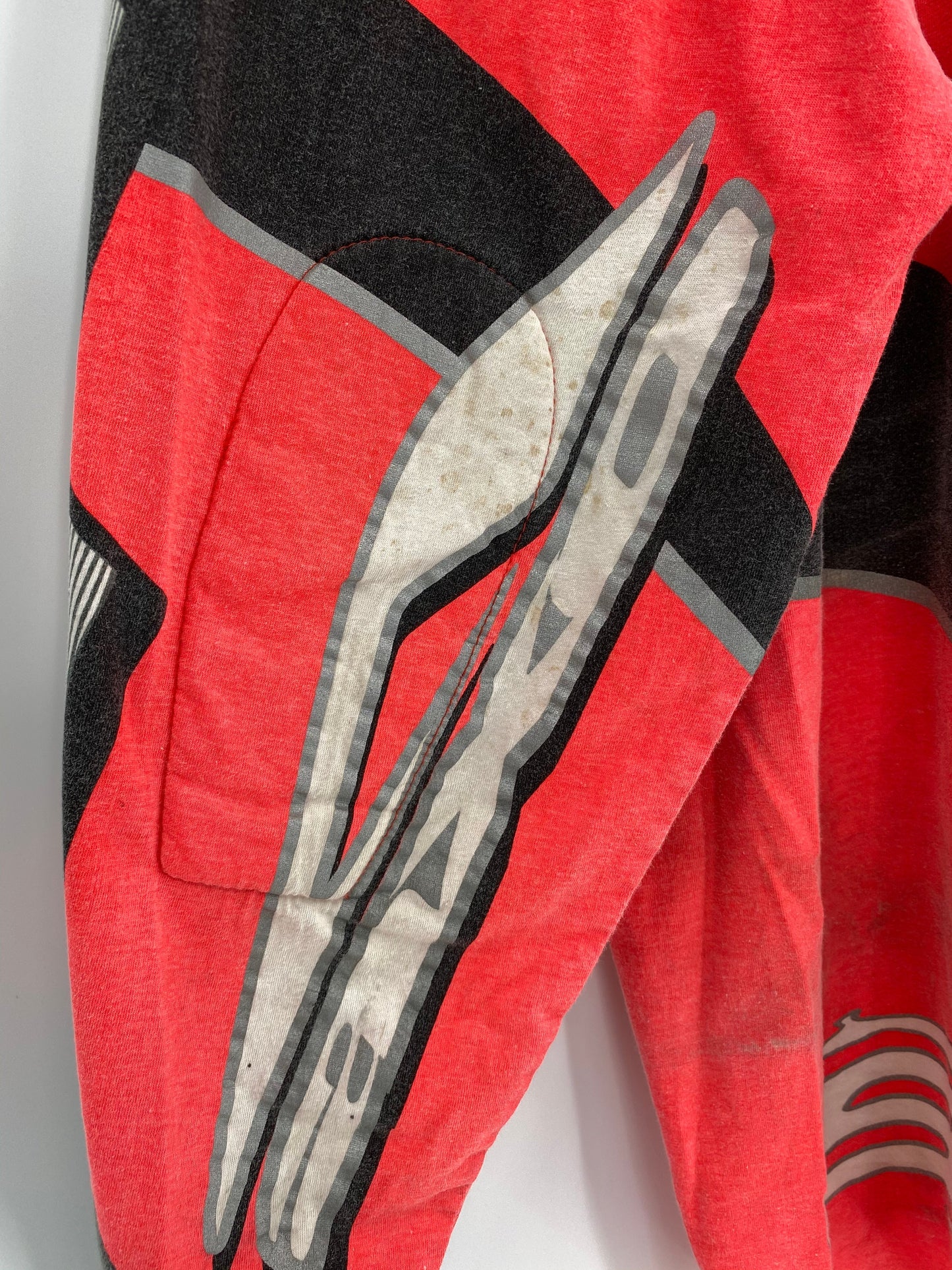 00' DYEMAX Size XXL Vintage Long Sleeve Racing T-Shirt / E641
