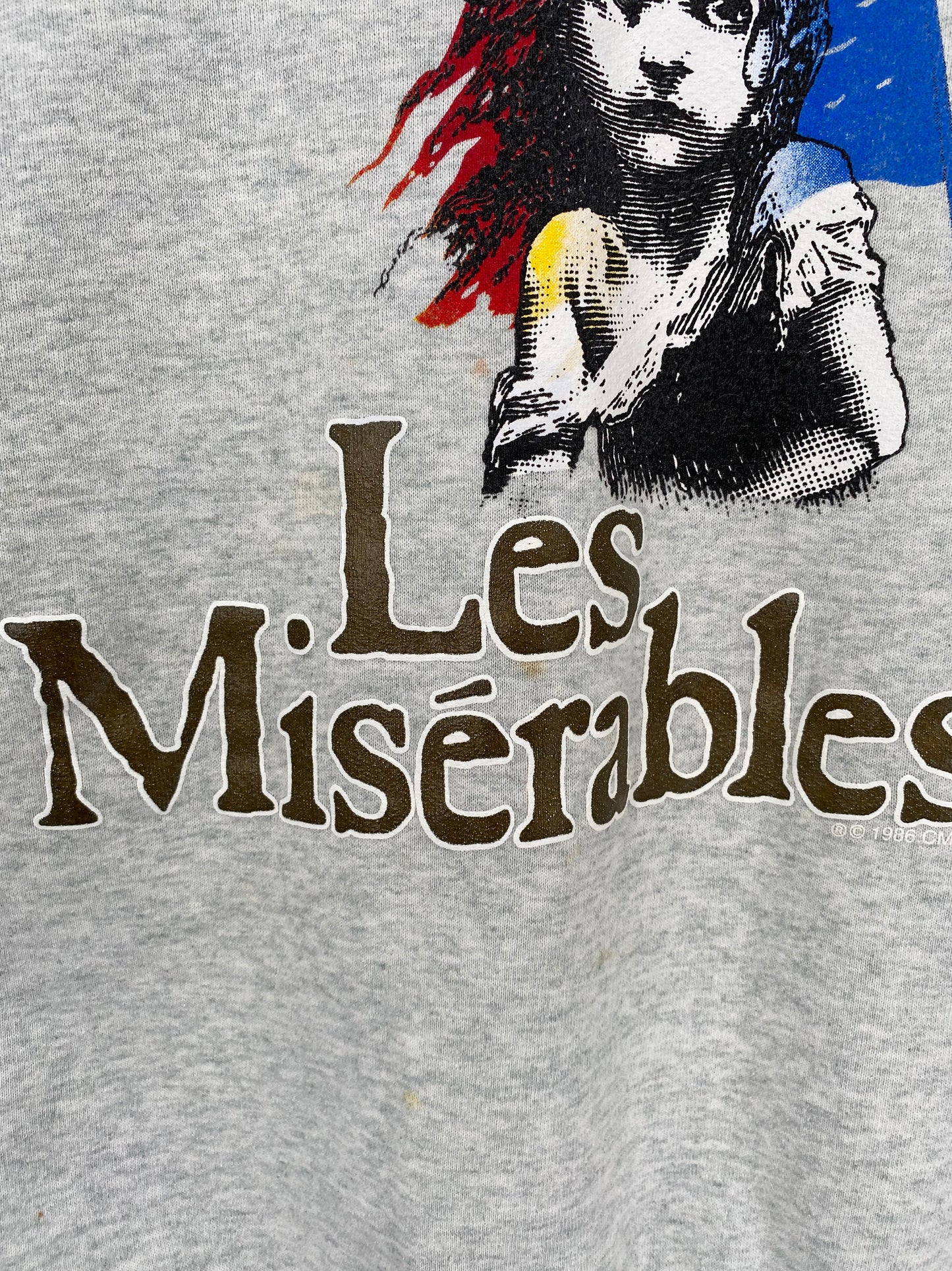90’s LES MISERABLE Size L Vintage Sweat-shirt / k1831