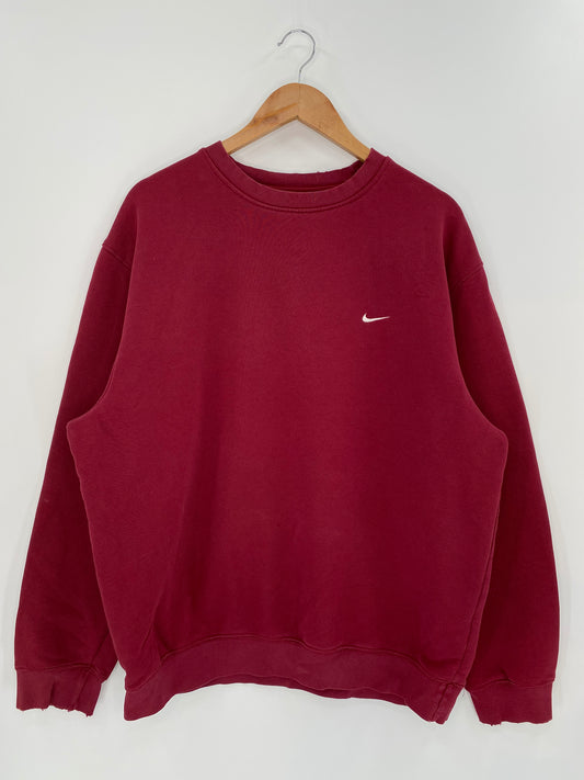 00’ NIKE Mini Swoosh Size XL Vintage Sweat-Shirt   / 9336