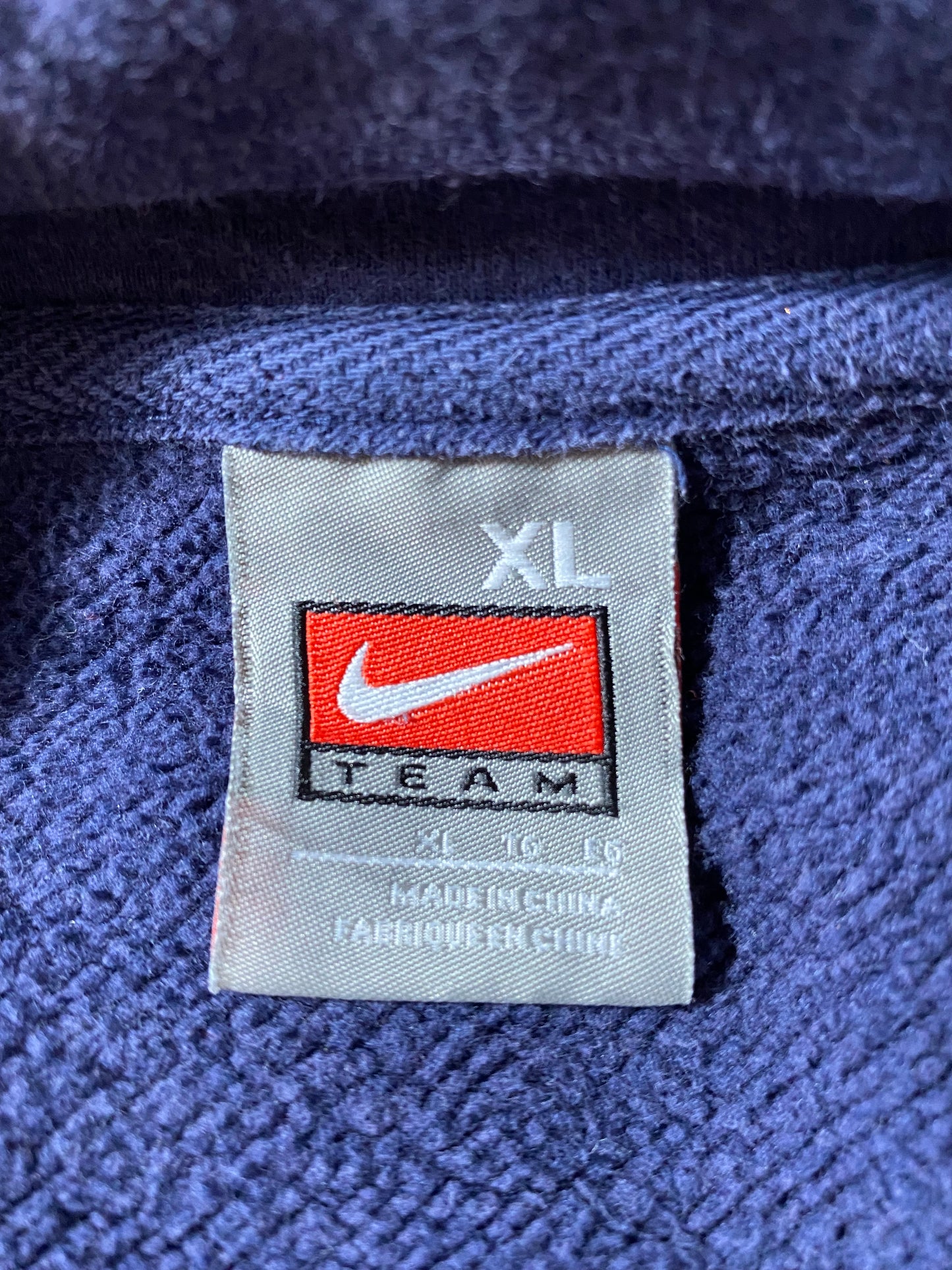 00’ NIKE VIRGINIA Size XL Vintage Hoodie Sweat-Shirts / K2998
