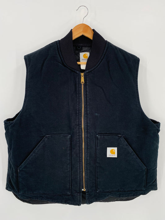 Vintage CARHARTT Size No tag(Approx.XL) Vest / A837