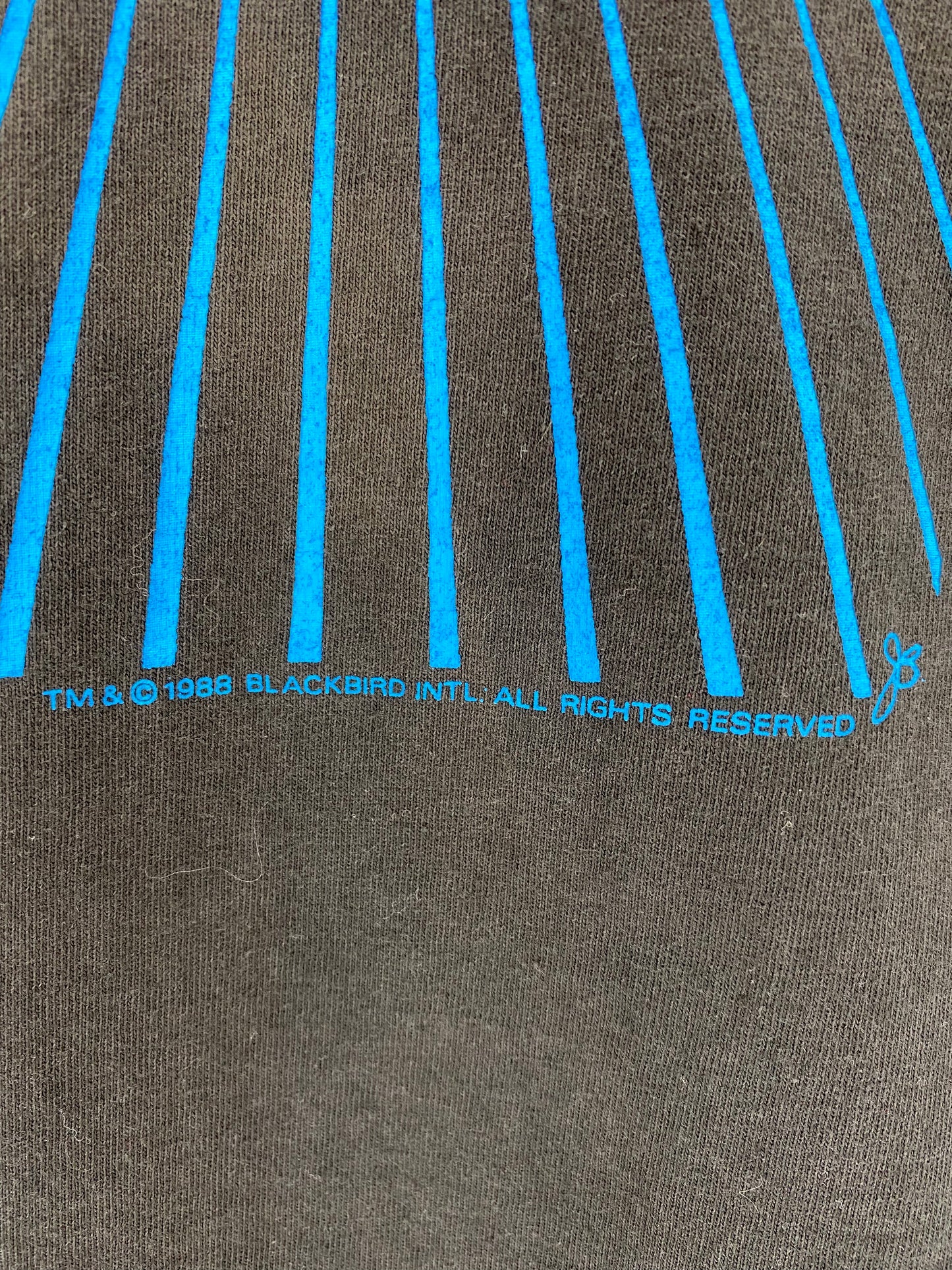 1988' SR-71 BLACKBIRD Made in USA Size XL Vintage T-Shirt / k900