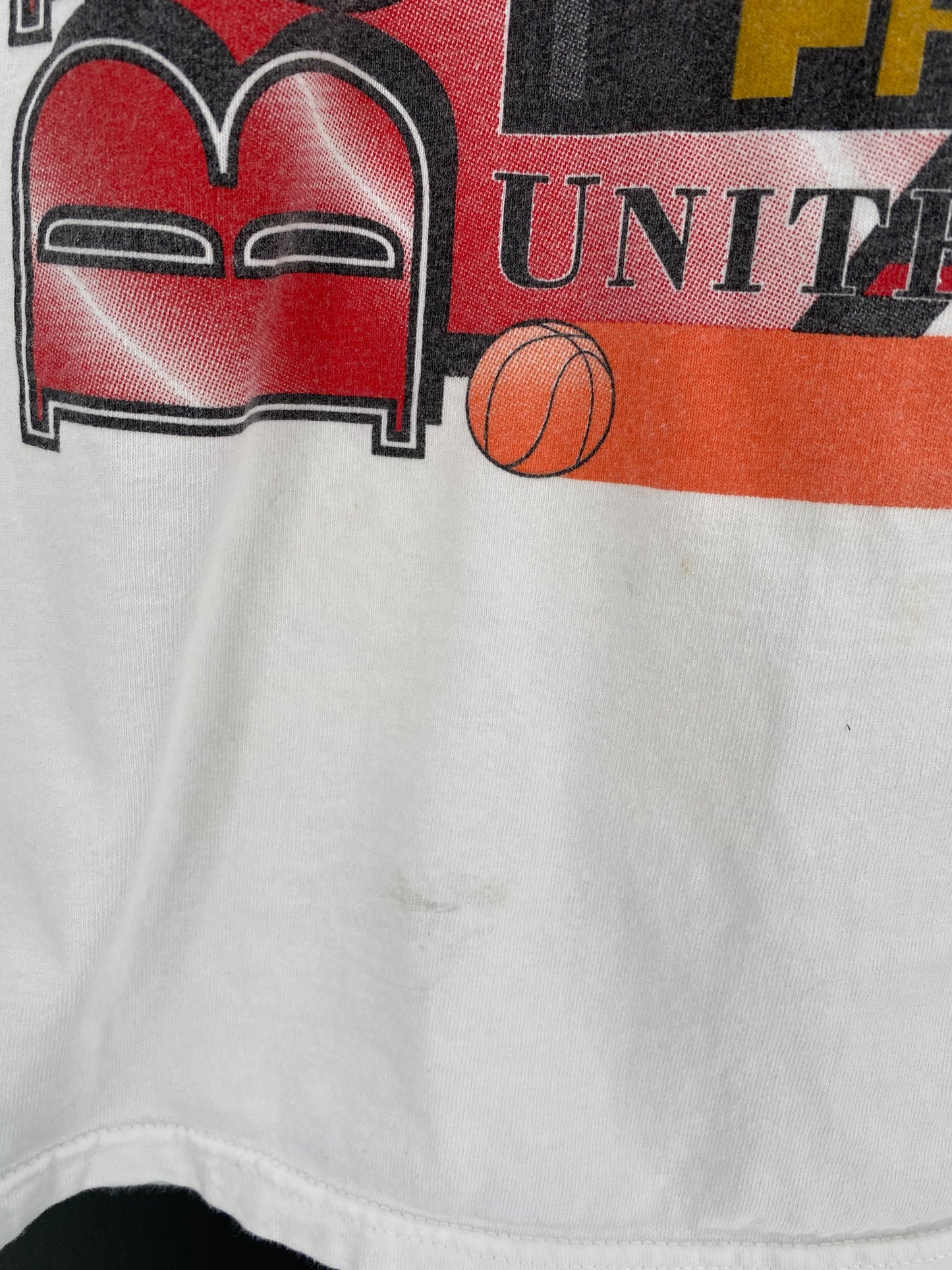 90’s CHICAGO BULLS Size XL Vintage T-shirt / K9394