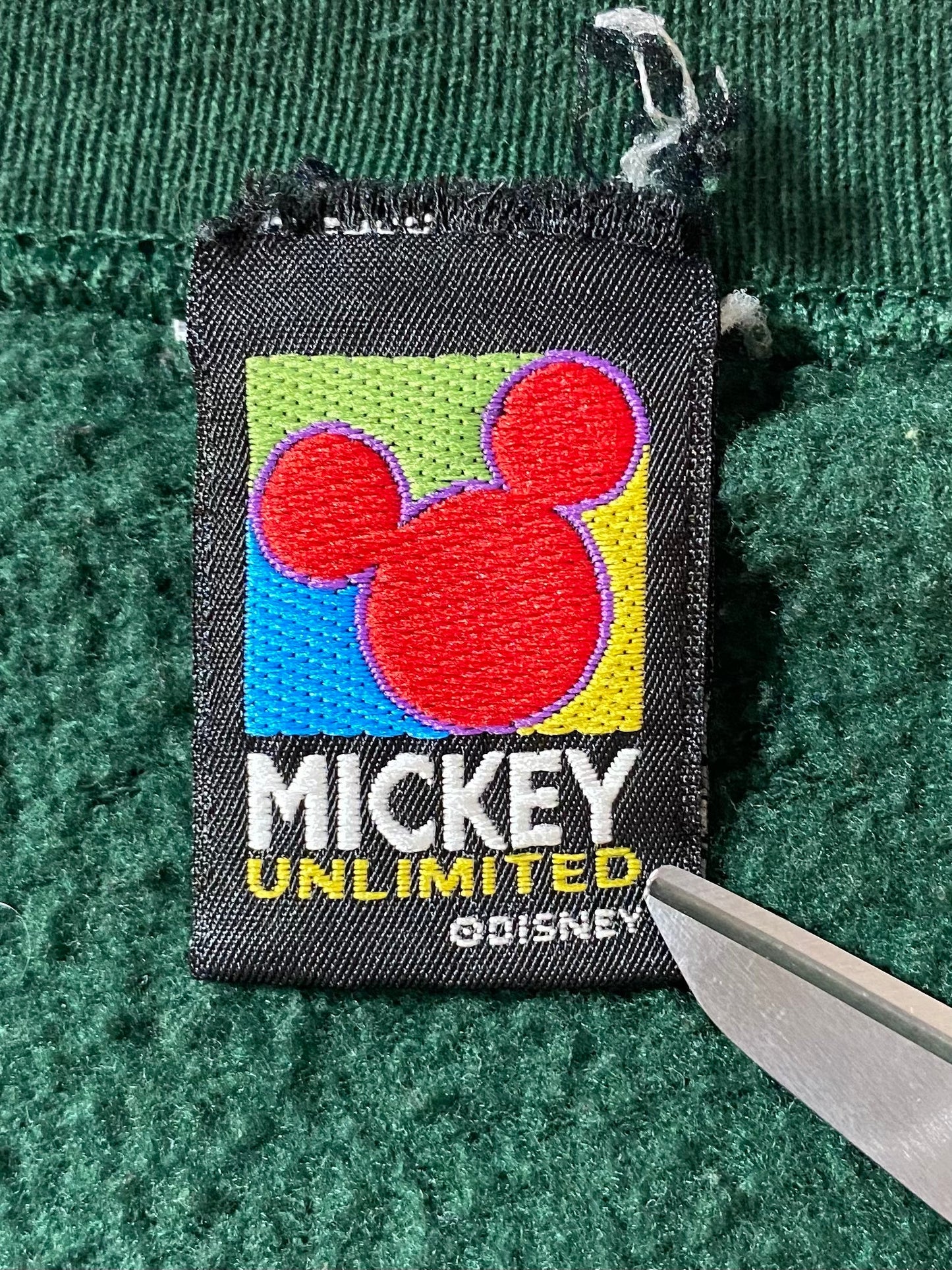 90’s DISNEY GOOFY Size No Tag (Approx. XXL) Vintage Sweat-shirt / K9866