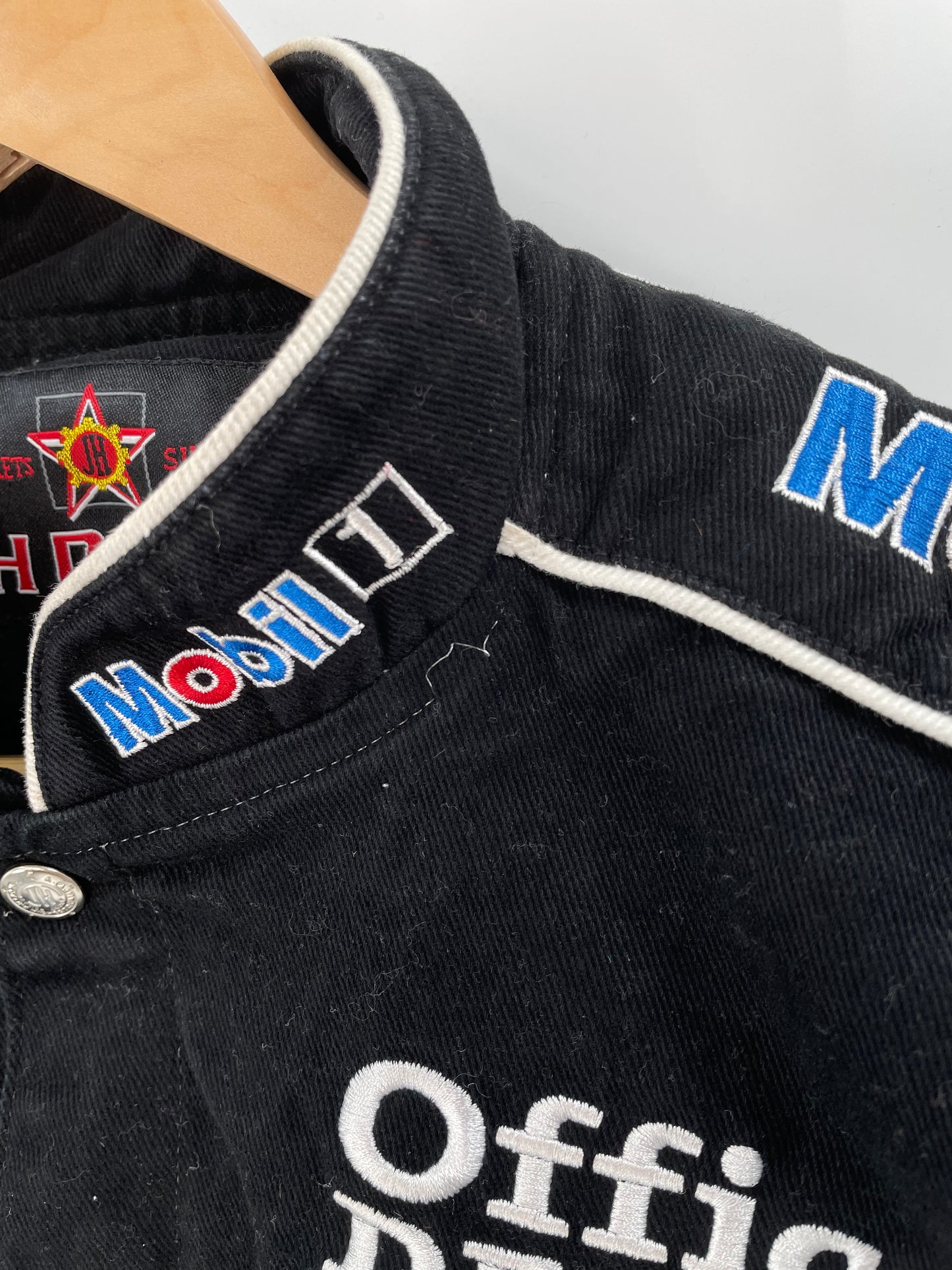 Vintage NASCAR SPRINT MOBIL Size S Racing Jacket / k2368