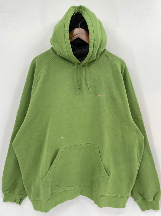 00’ NIKE MINI SWOOSH Size XXL Vintage Hoodie Sweat-Shirts / K2676