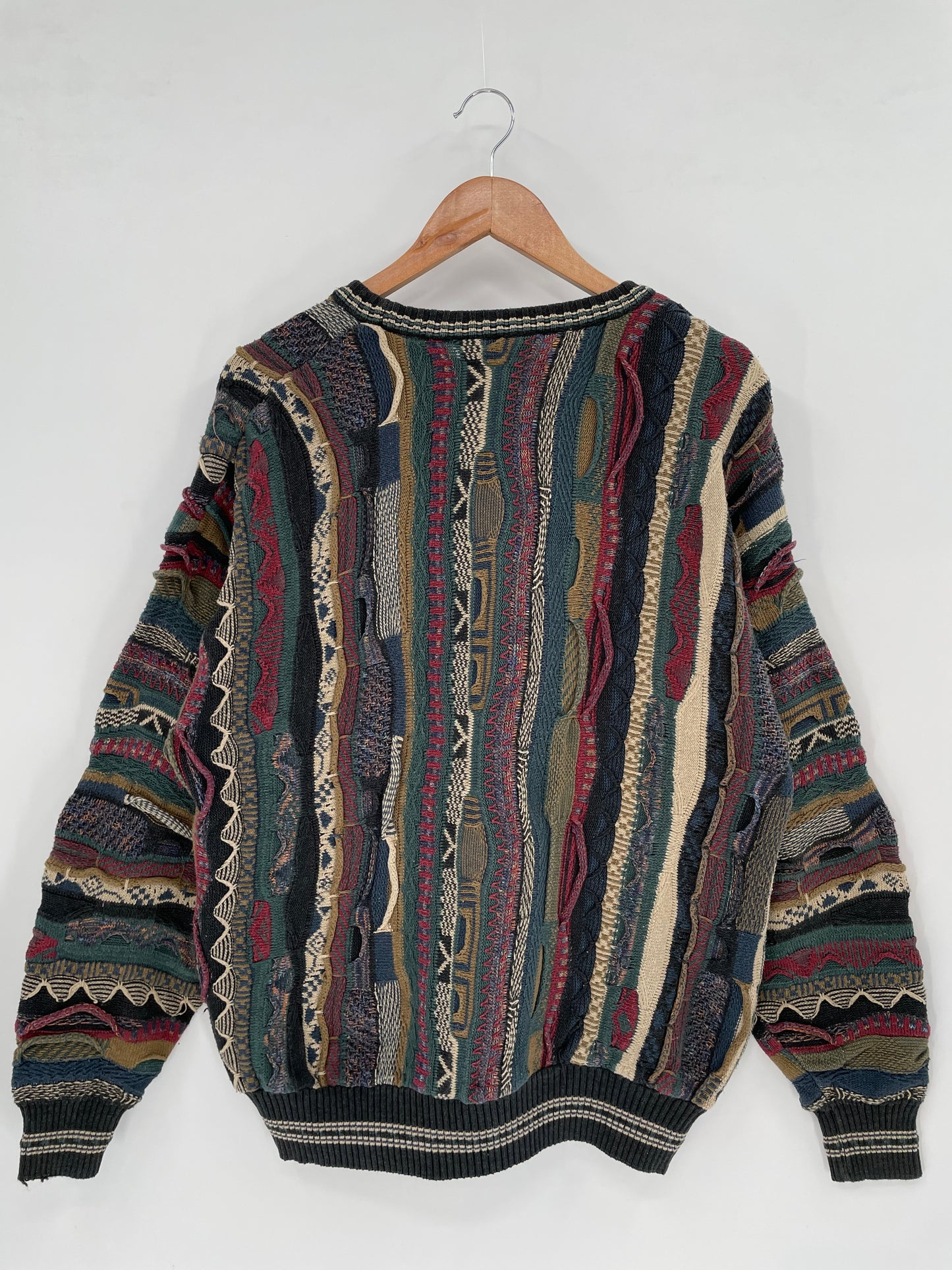 Vintage 3D COOGI- Style Size L Knit Sweater / K1738