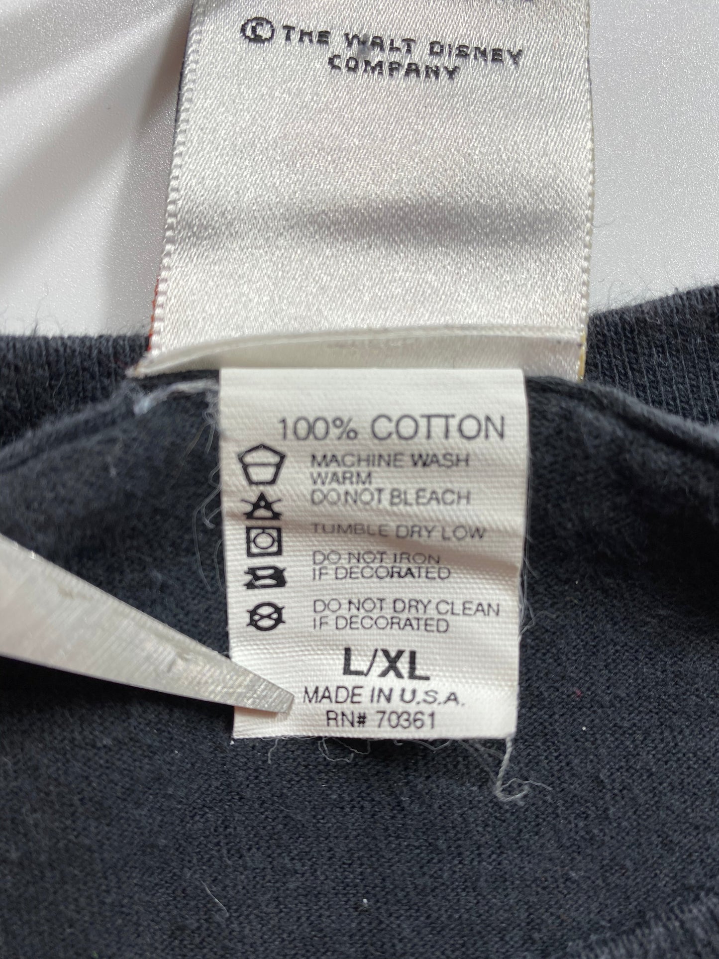90’s DISNEY Made in USA Size L-XL Vintage T-shirt / K7630
