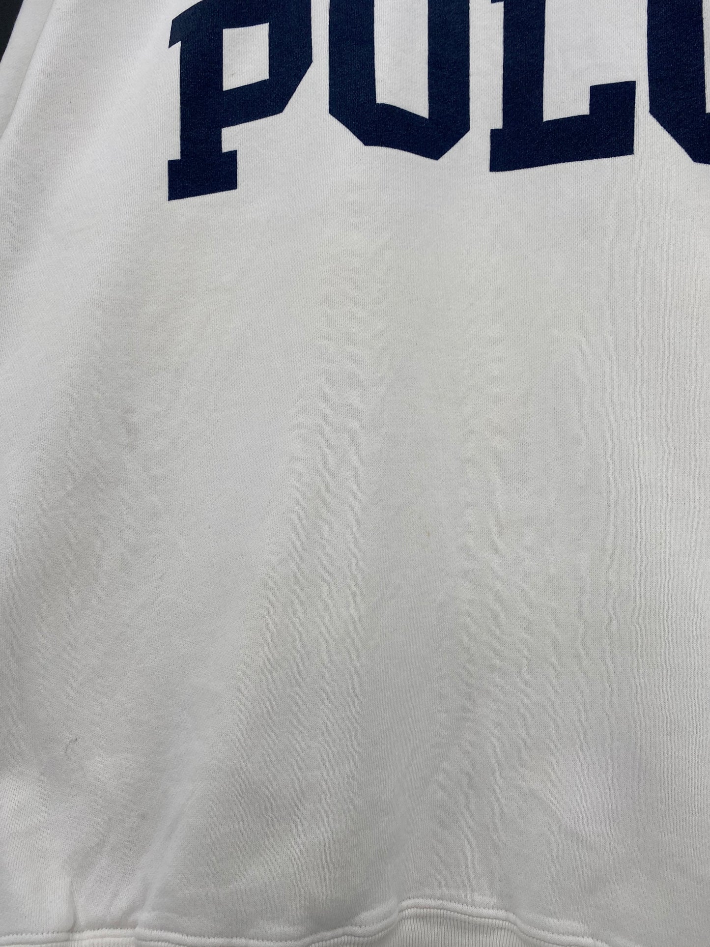 90’s POLO RALPH LAUREN Size L Vintage Half-zip Sweat-shirt / 8061