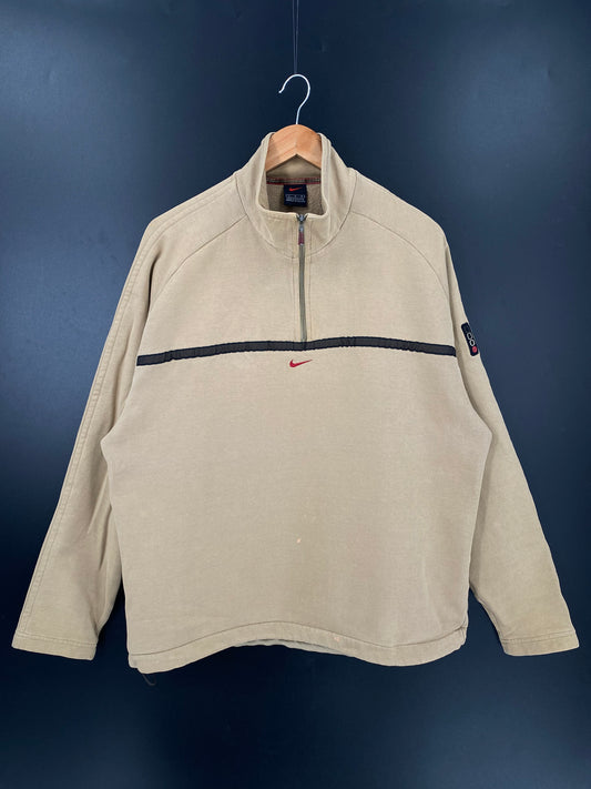 00’ NIKE Size L Vintage Half Zip Sweatshirt / K2049