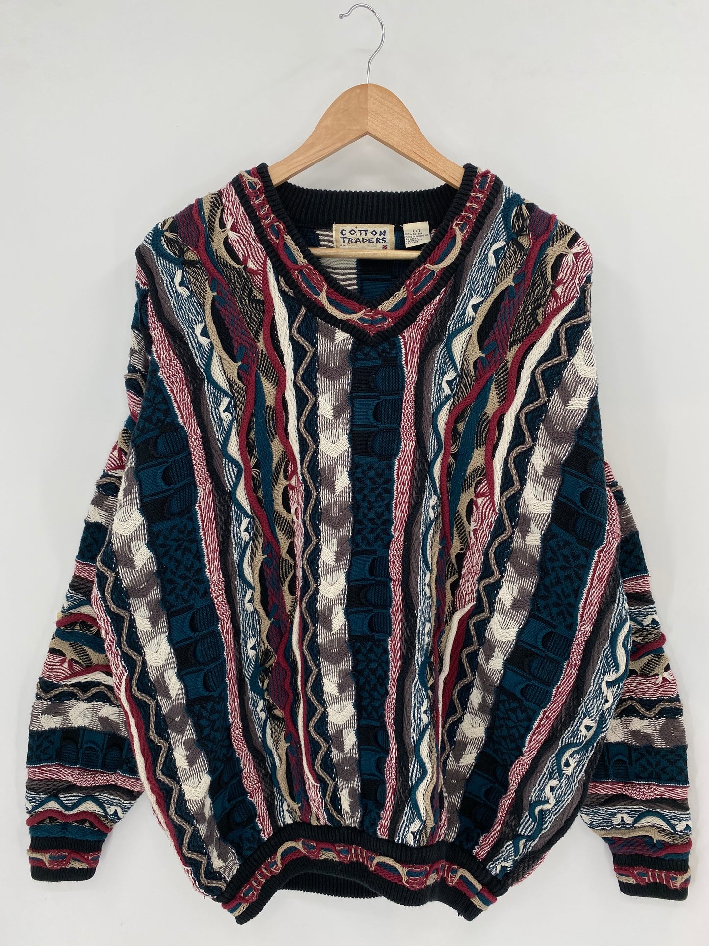 Vintage 3D COOGI Style Size L Knit Sweater / A6718