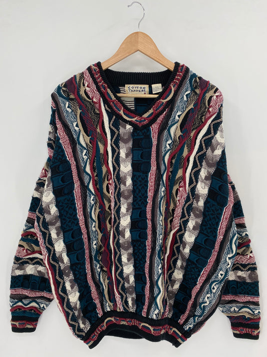 Vintage 3D COOGI Style Size L Knit Sweater / A6718