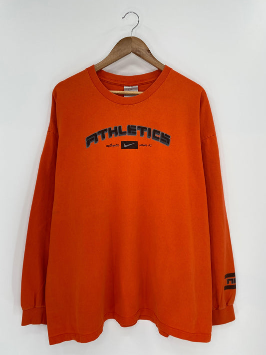00' NIKE Size XXL Vintage Long Sleeve T-shirt / k6927