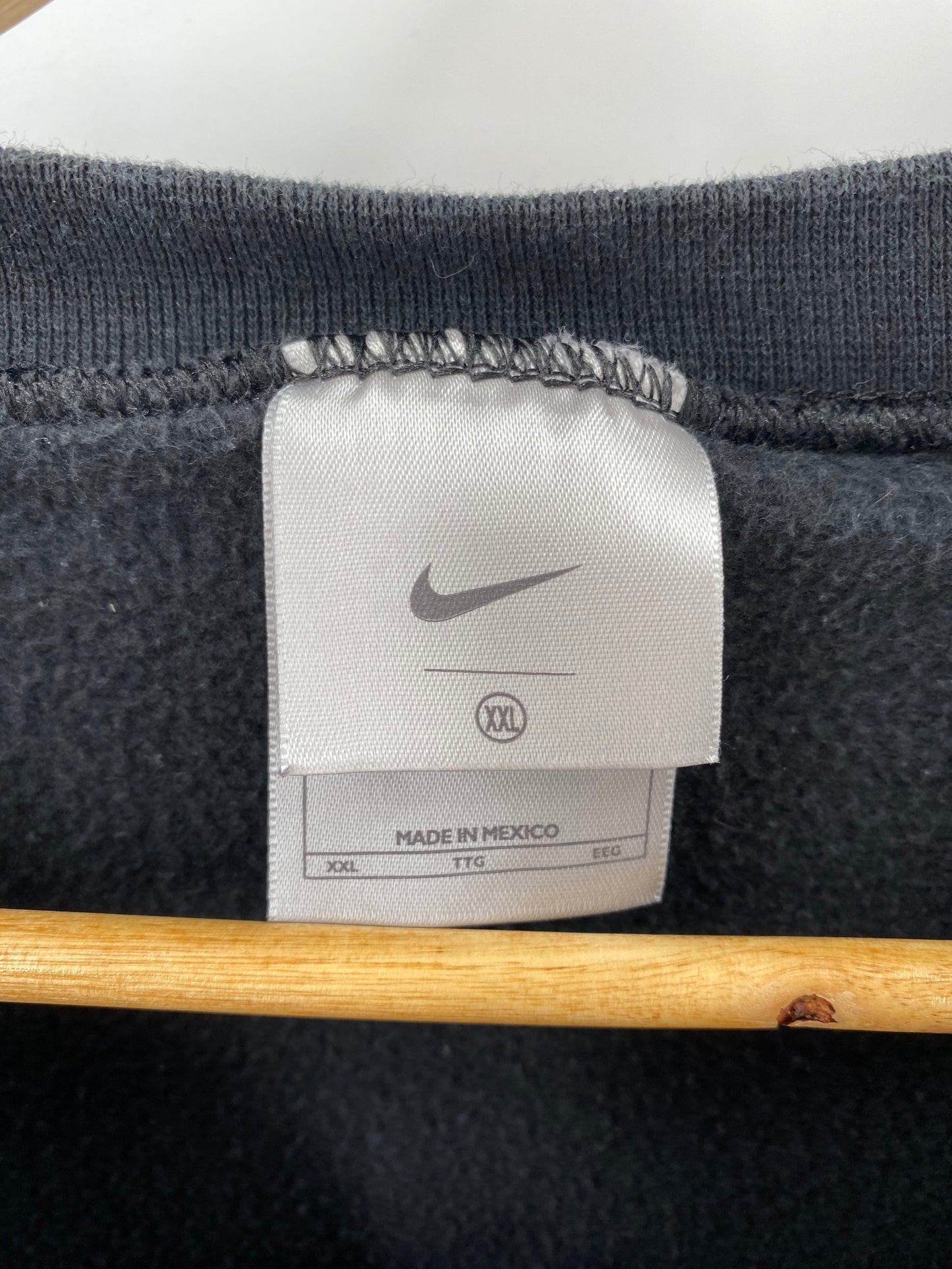 90’s NIKE Mini Swoosh Size XXL Faded Vintage Sweat-Shirts / 7275