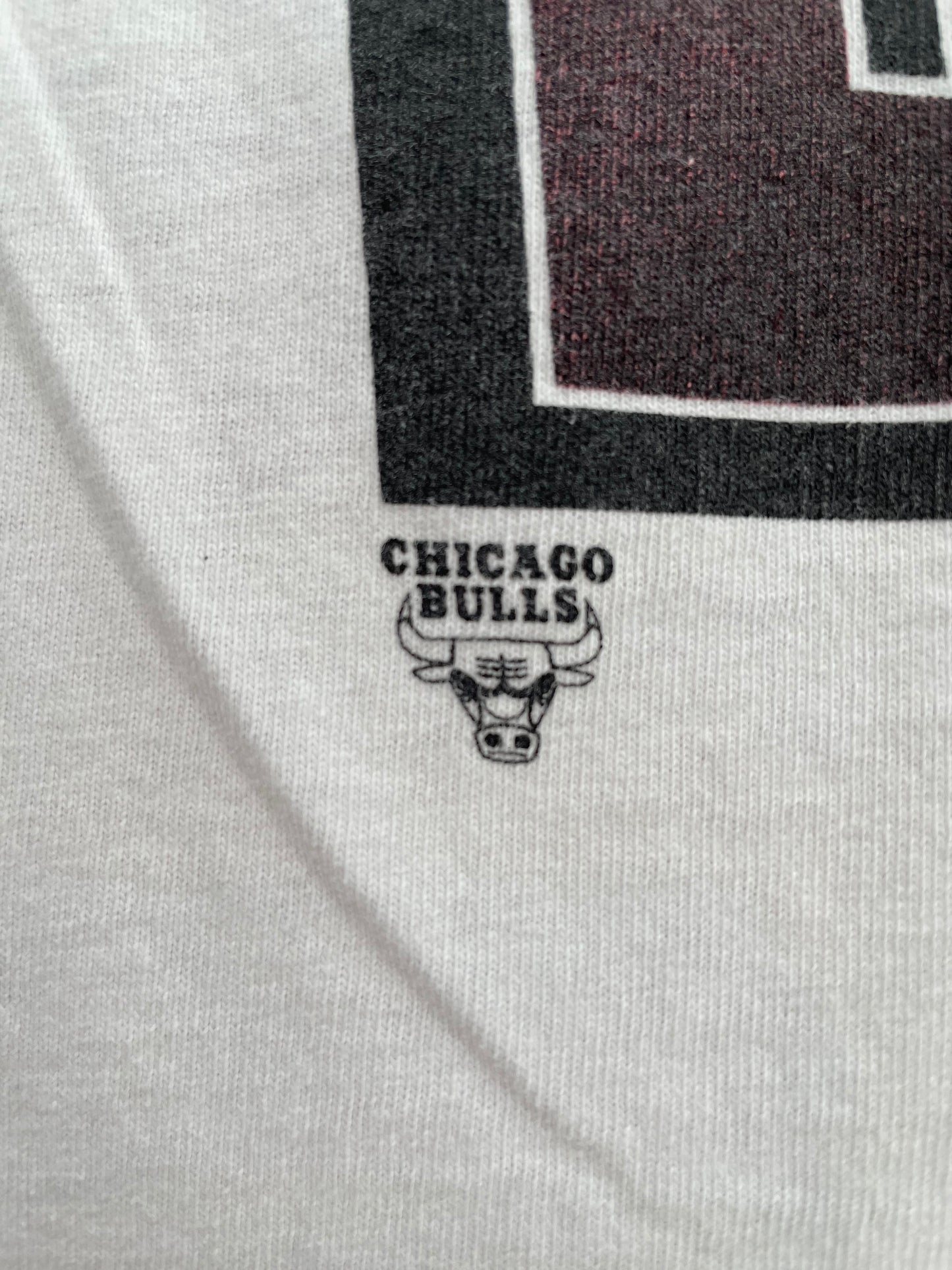 1997' CHICAGO BULLS Size L Vintage NBA T-Shirt / K1484