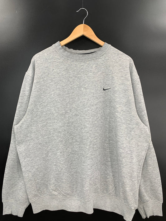 00’ NIKE MINI SWOOSH Size L Vintage Sweat-shirt / K2087