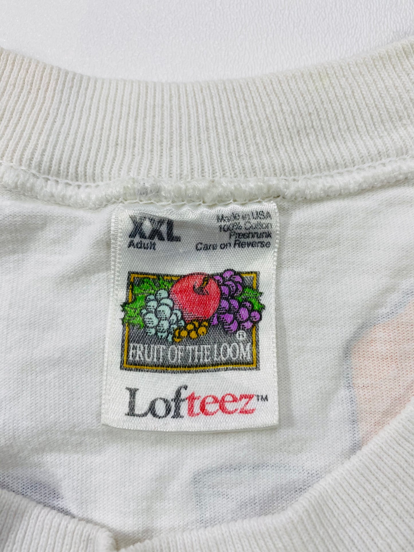 90’s The Flintstones  Made in USA Size XXL Vintage Racing T-shirts / 6276