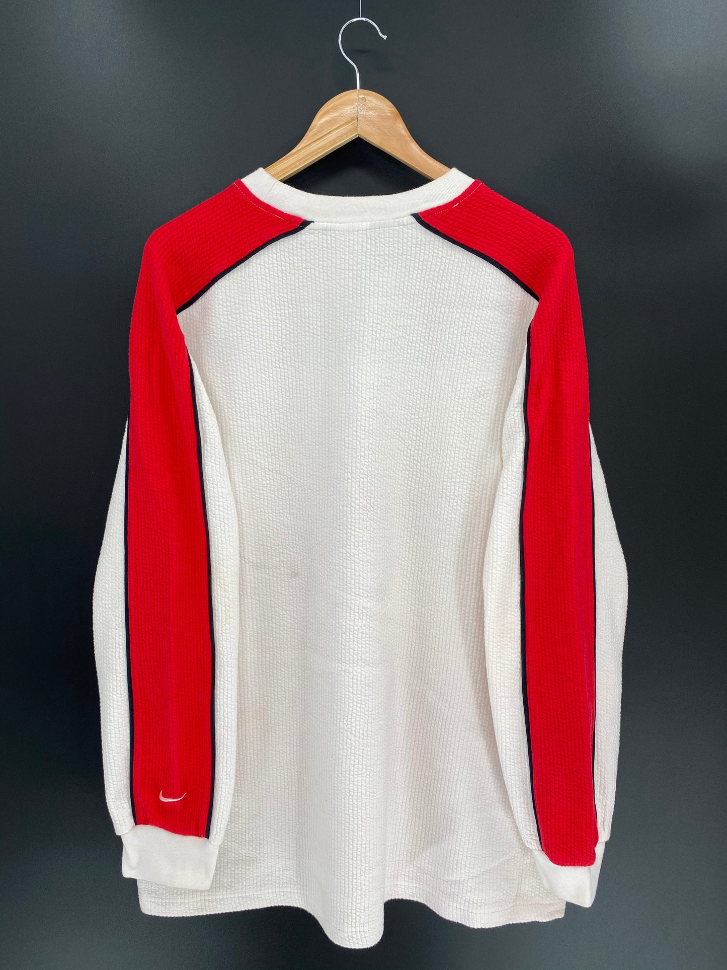 00' NIKE DETROIT RED WINGS Size XL Vintage NHL Long Sleeve T-Shirts / K8150