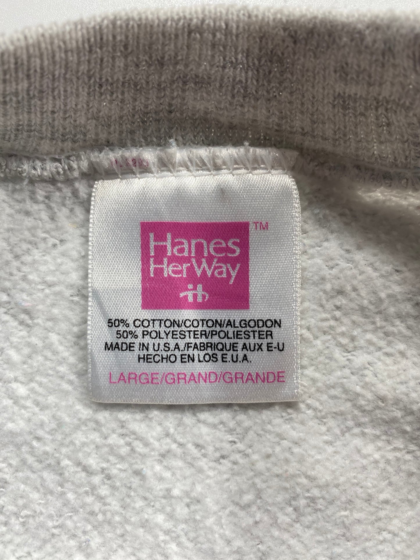 1994 BETTY x MICHIGAN Made in USA Size Ladies L Vintage Sweat-shirt / 7177