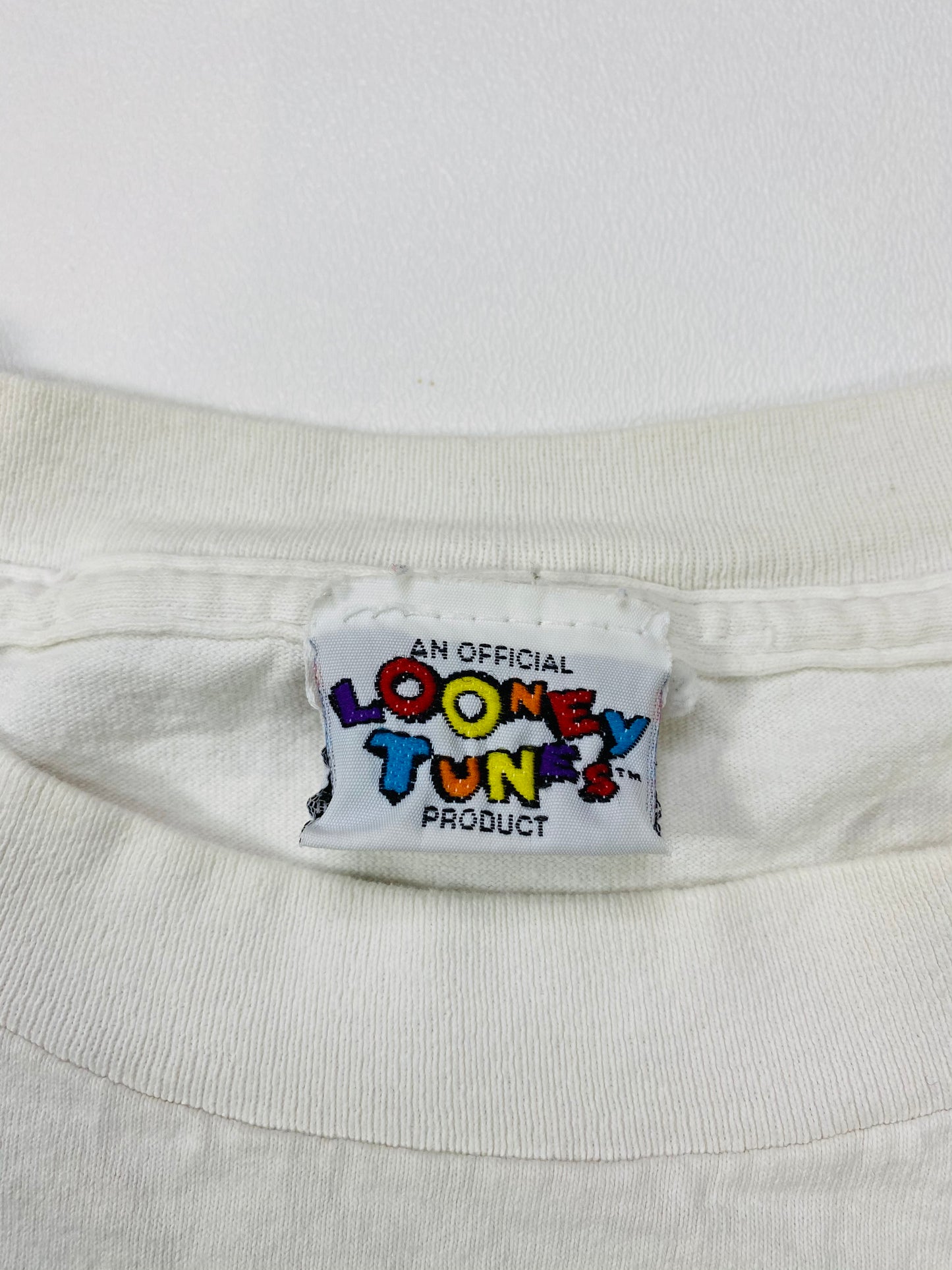 90’s TAZ WARNER BROS. LOONEY TUNES Made in USA Size XL Vintage T-shirts / 6274