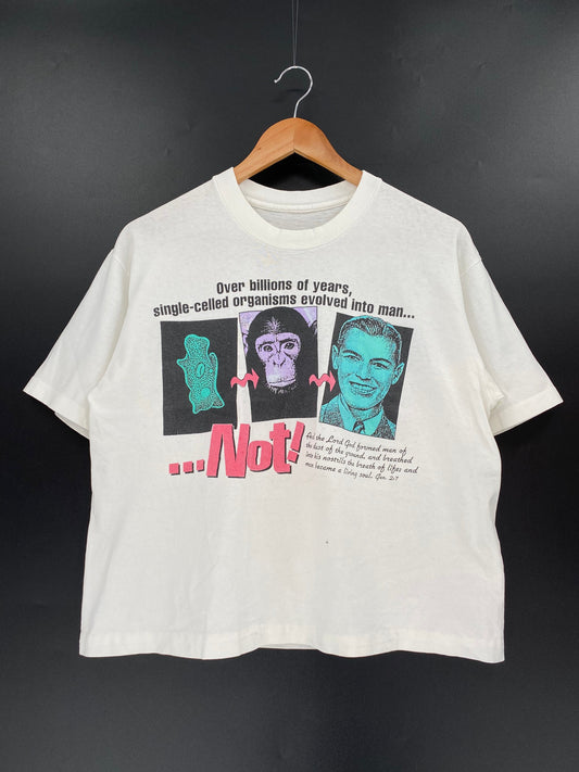 1991 BIG BANG THEORY (No tag Approx. Ladies L) Vintage T-Shirts / E4527T