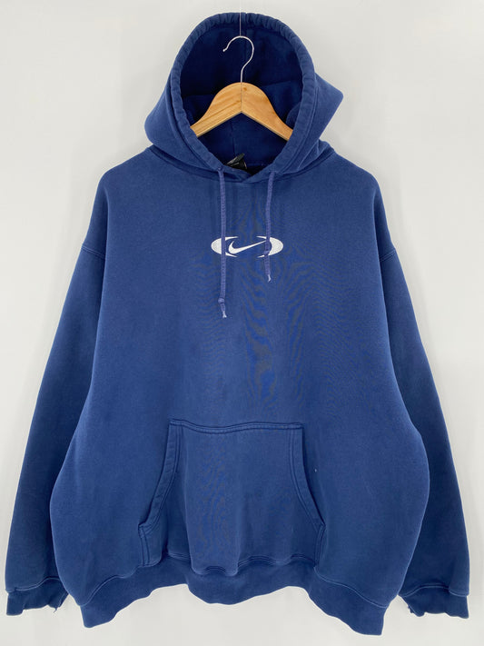 90’s NIKE Size XXL Vintage Hoodie Sweat-shirt / A8041
