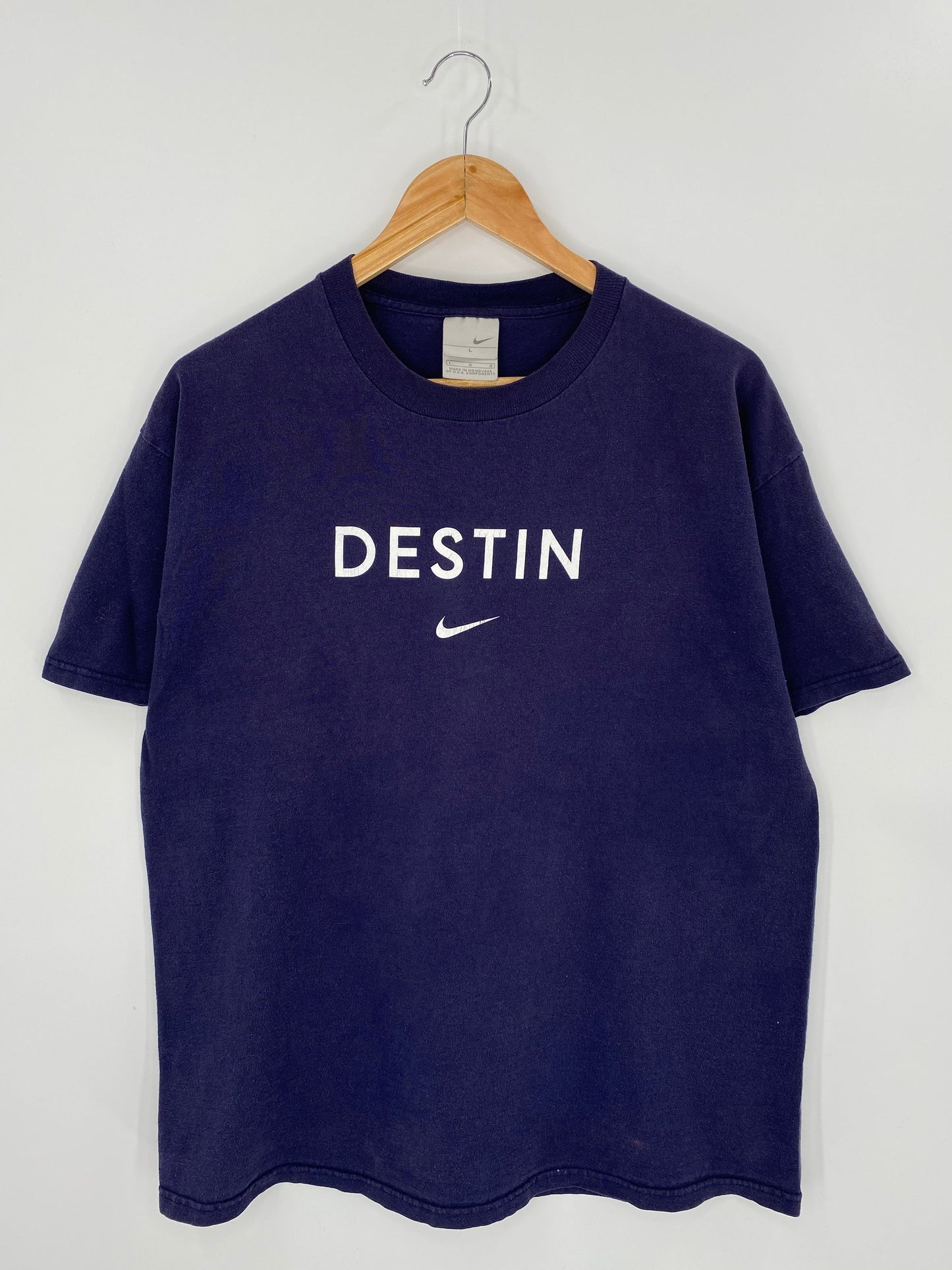00’ NIKE DESTIN Size L Vintage T-shirt  / K7479