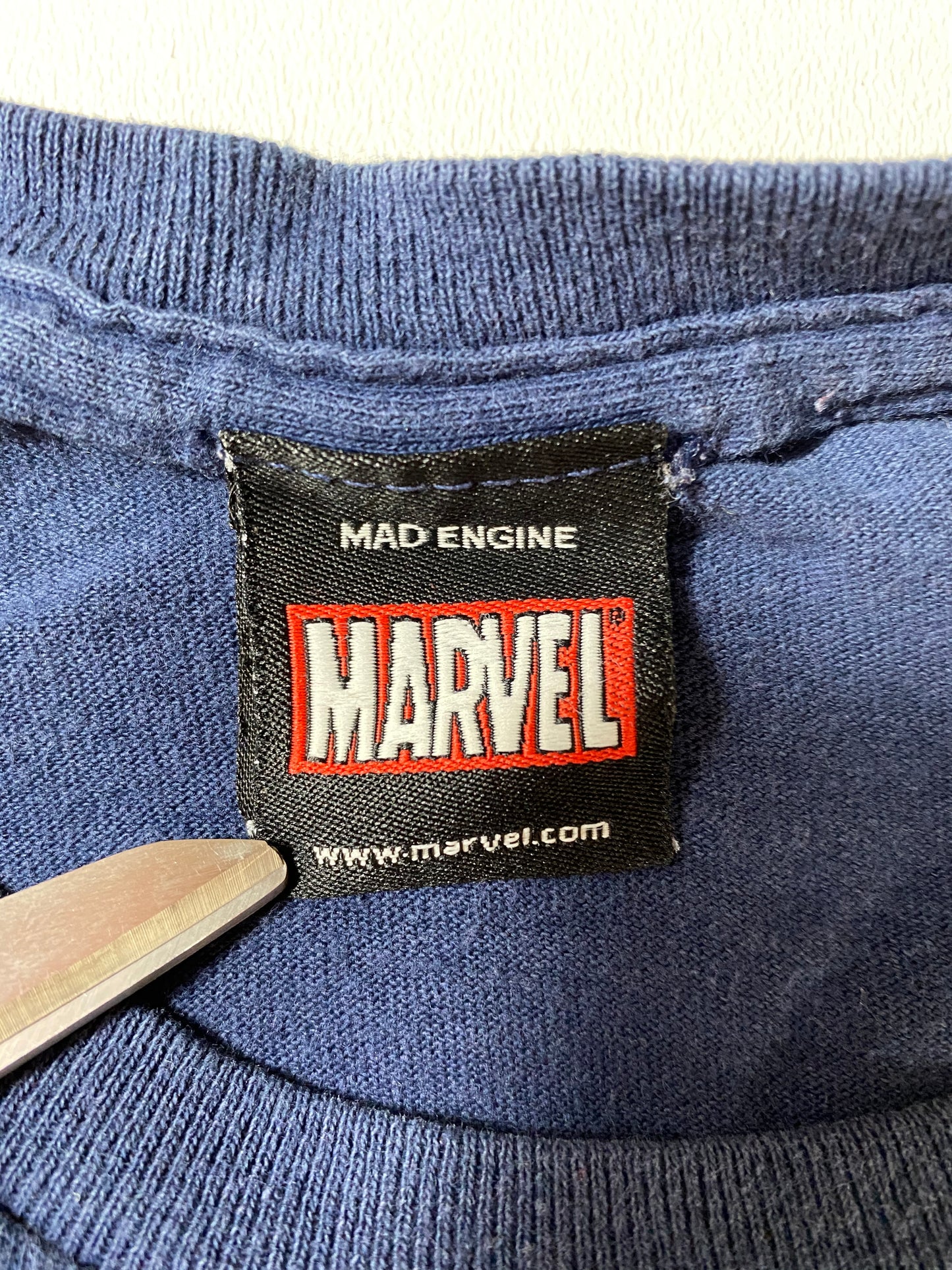 00’ MARVEL SPIDER-MAN Size No Tag (Approx.L) Vintage T-Shirt / 9231