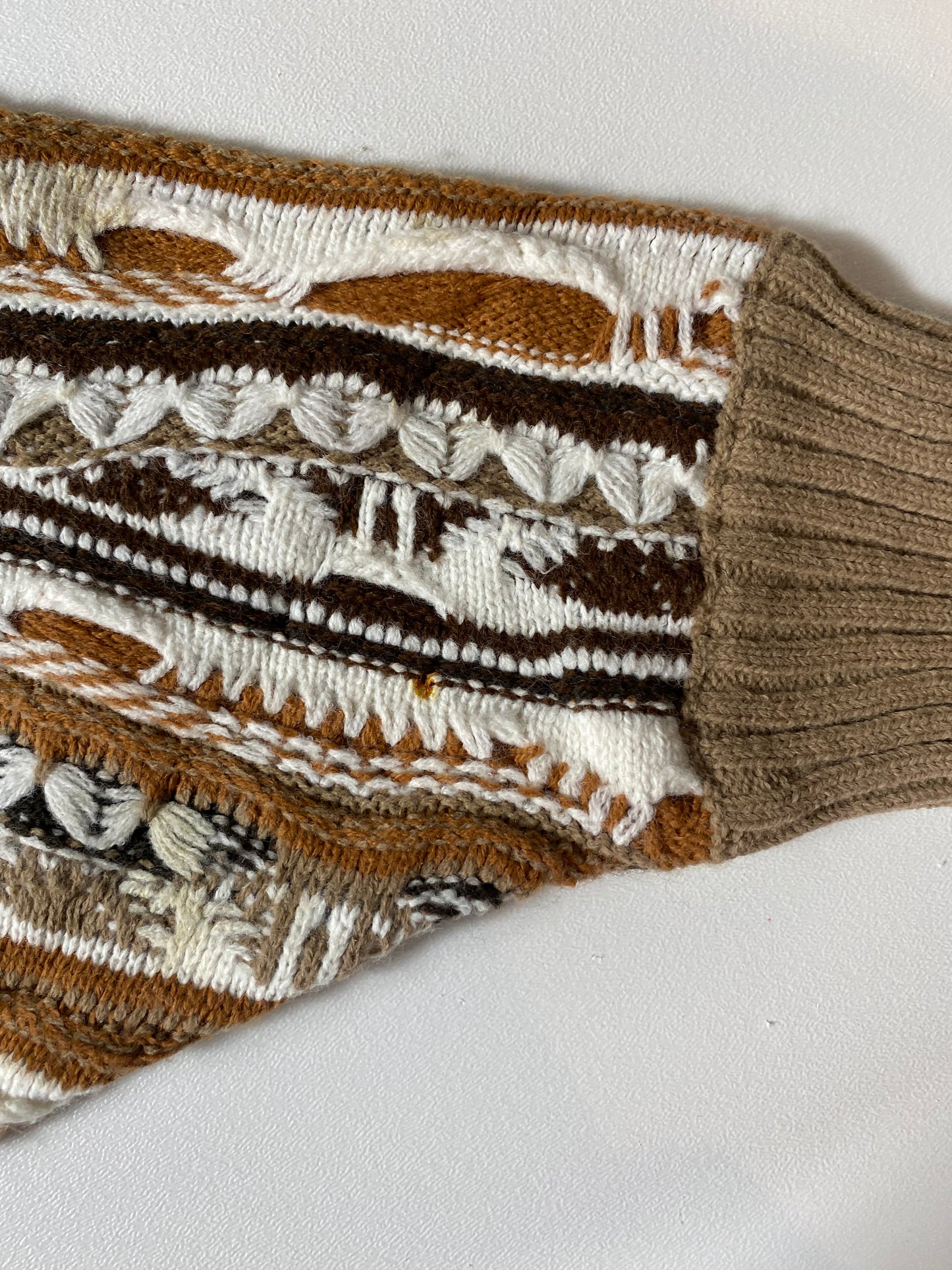 Vintage 3D COOGI- Style Size XXXL Knit Sweater / K3683