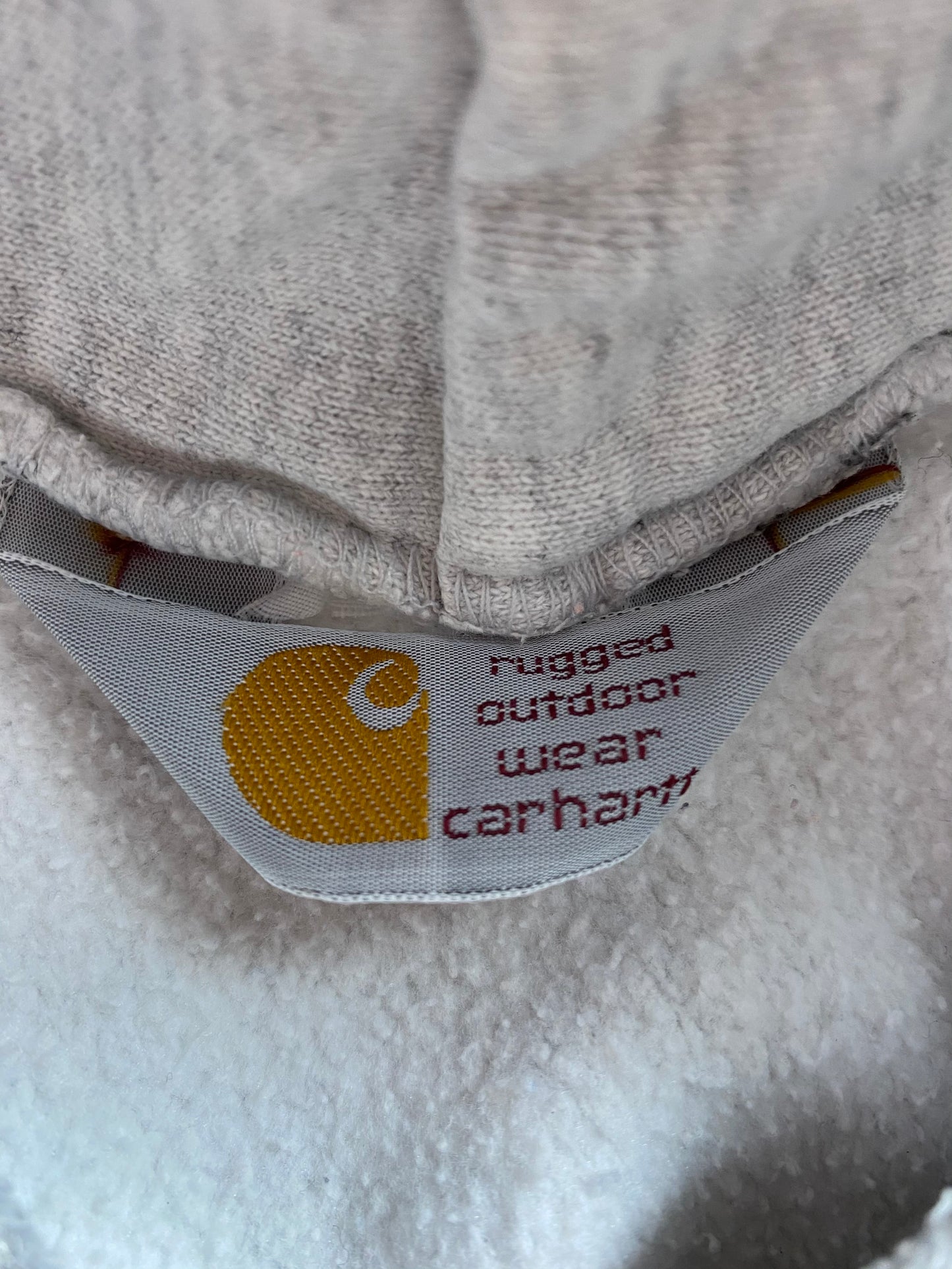 90’s Carhartt Size Approx. XL Vintage Hoodie Sweat-shirt / 7615