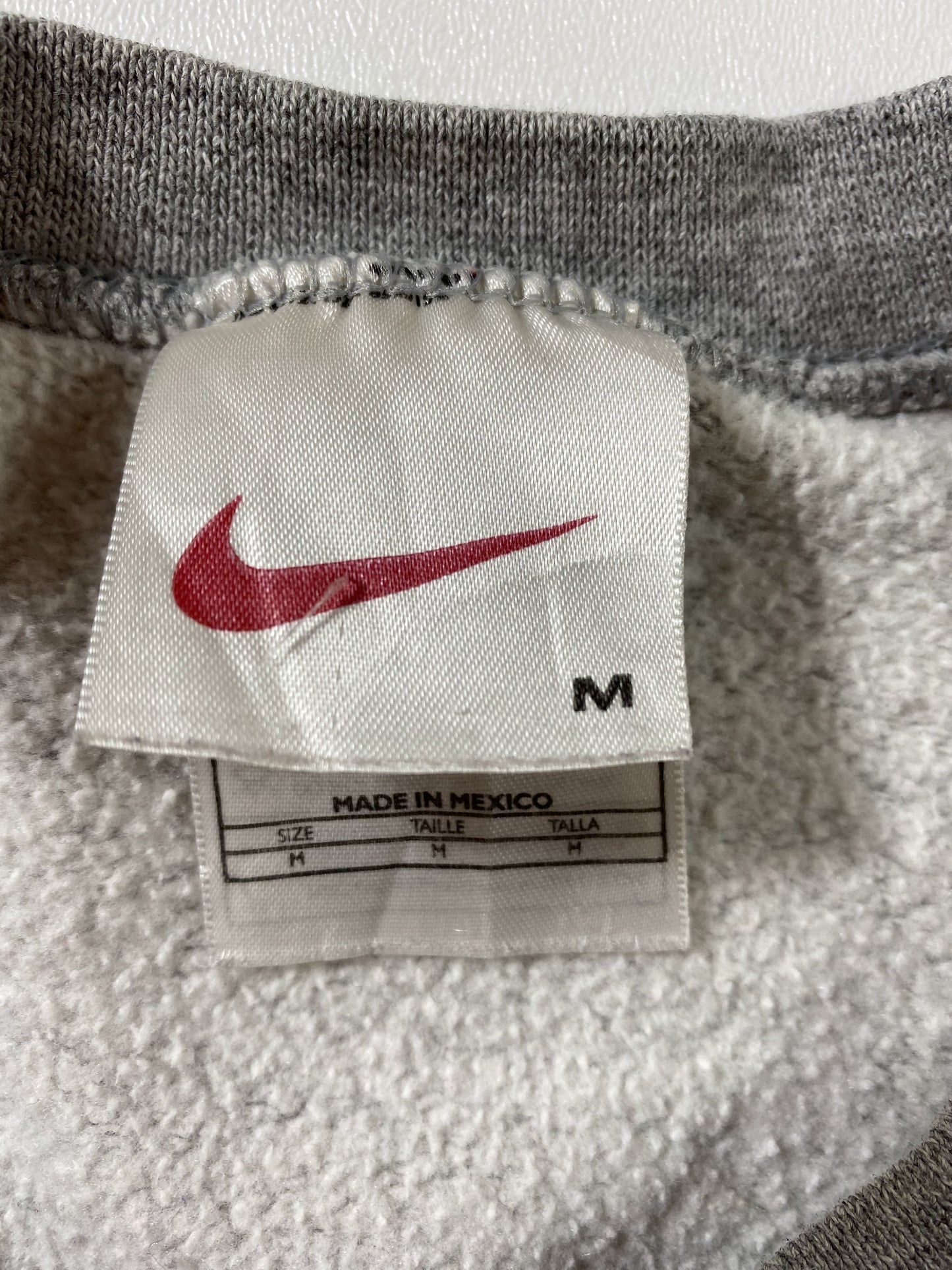 90’s NIKE MINI SWOOSH Size M Vintage Sweat-Shirt / K5618