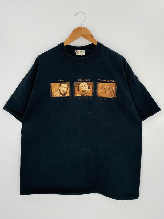 00’ WALT DISNEY x MICKEY Made in USA Size XL Vintage T-shirt / K8465