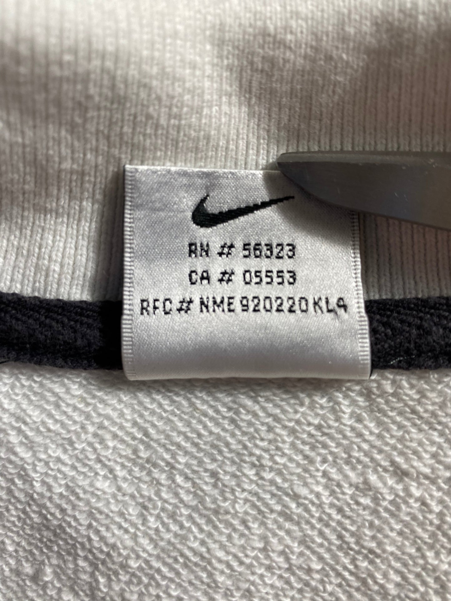 90’s NIKE Tennis Size L Vintage Half Zip Up Sweat shirt / E3706S