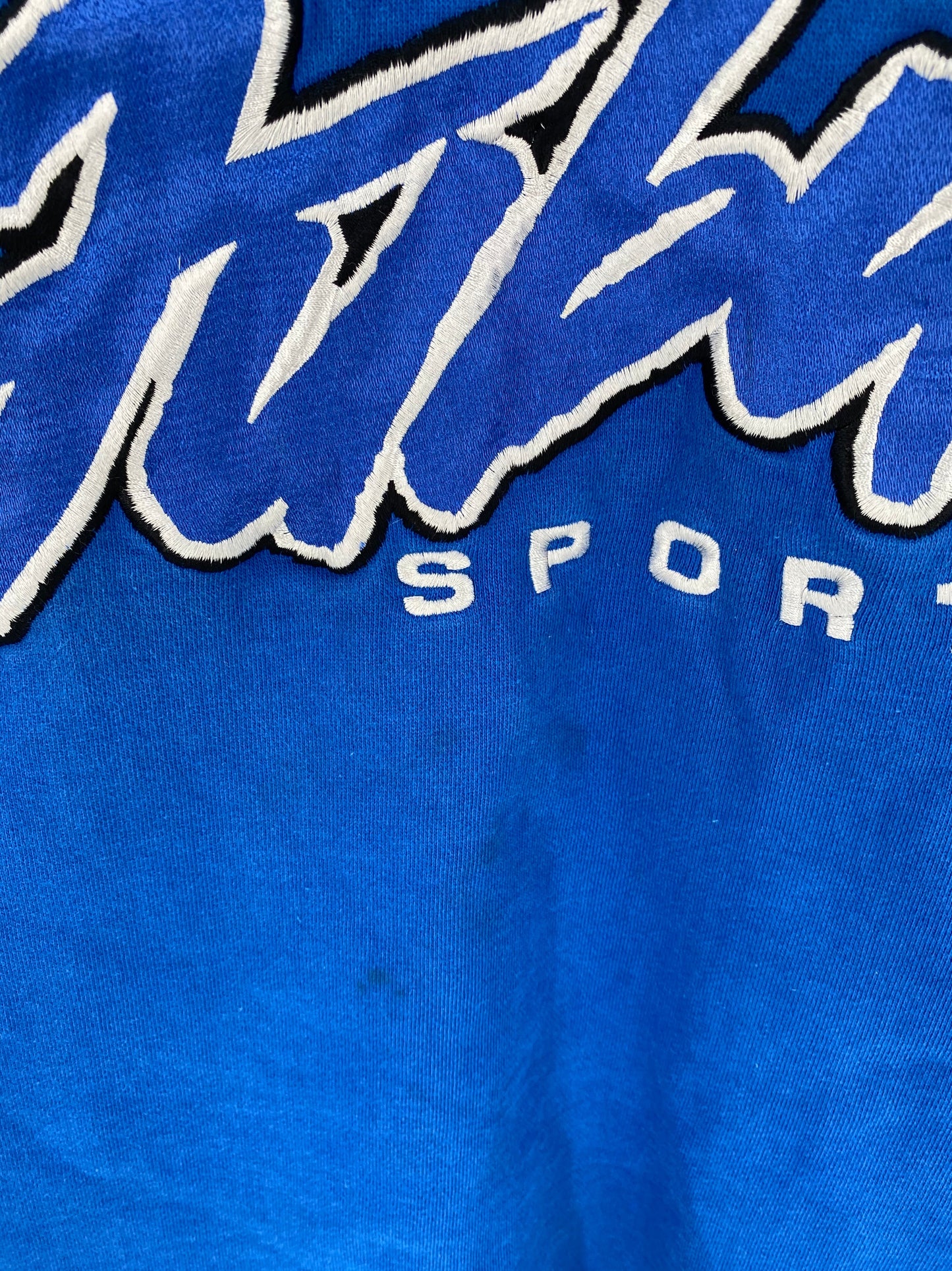 .90’s FUBU SPORTS Size XL Vintage Half-zip Sweat-Shirt / A8795