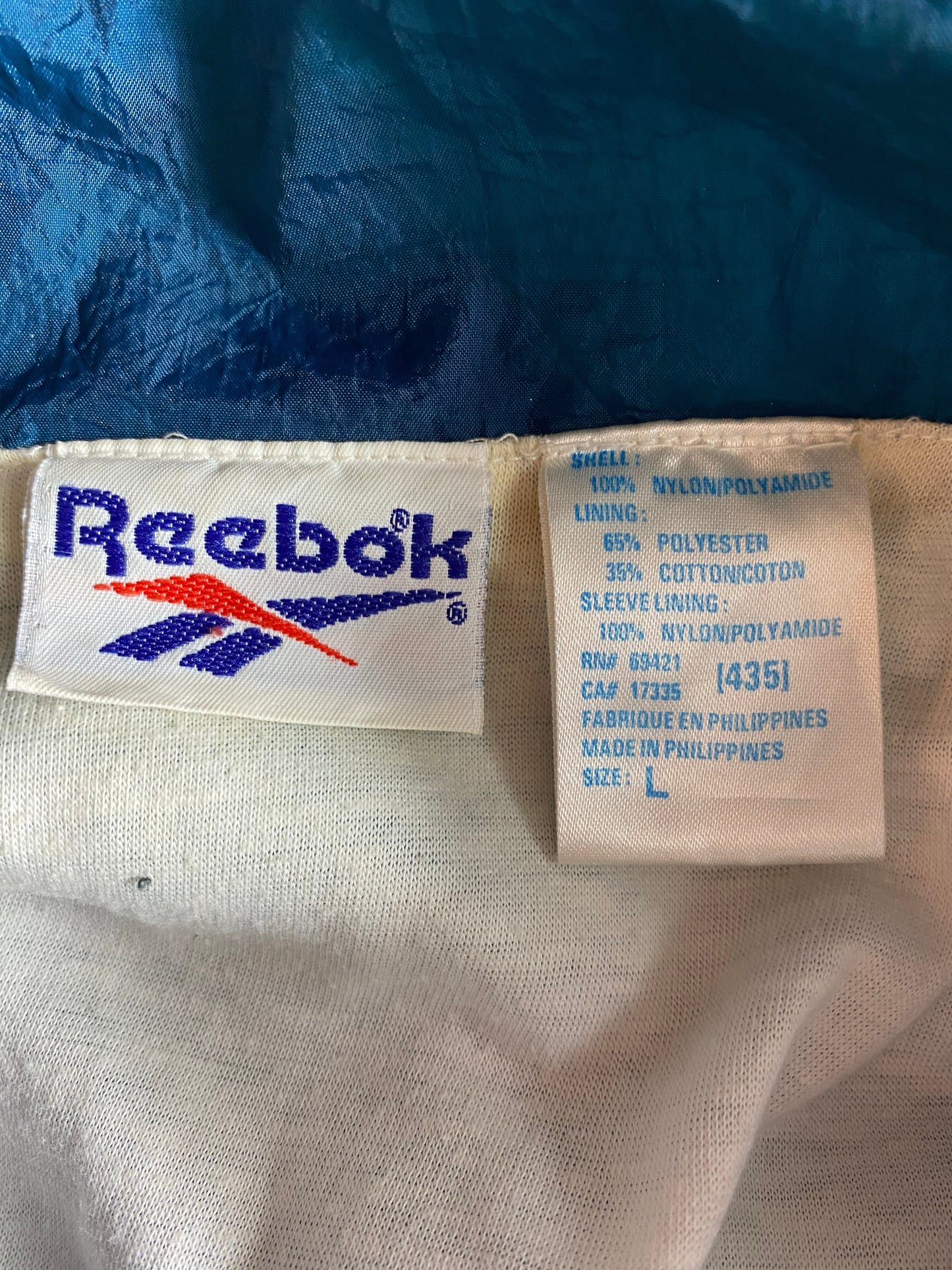 90’s REEBOK Size L Vintage Nylon Jacket / E67