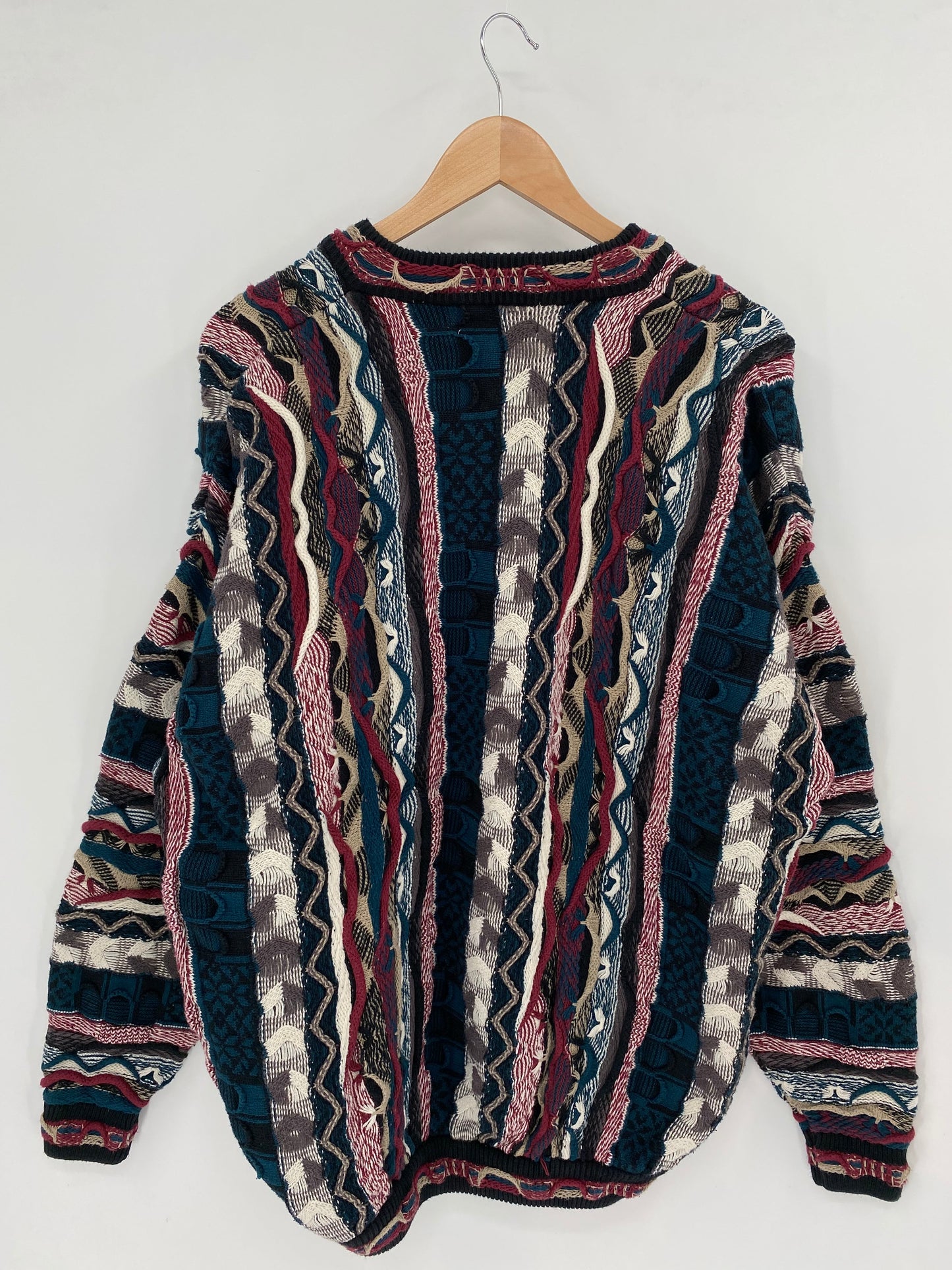 Vintage 3D COOGI Style Size L Knit Sweater / A6718