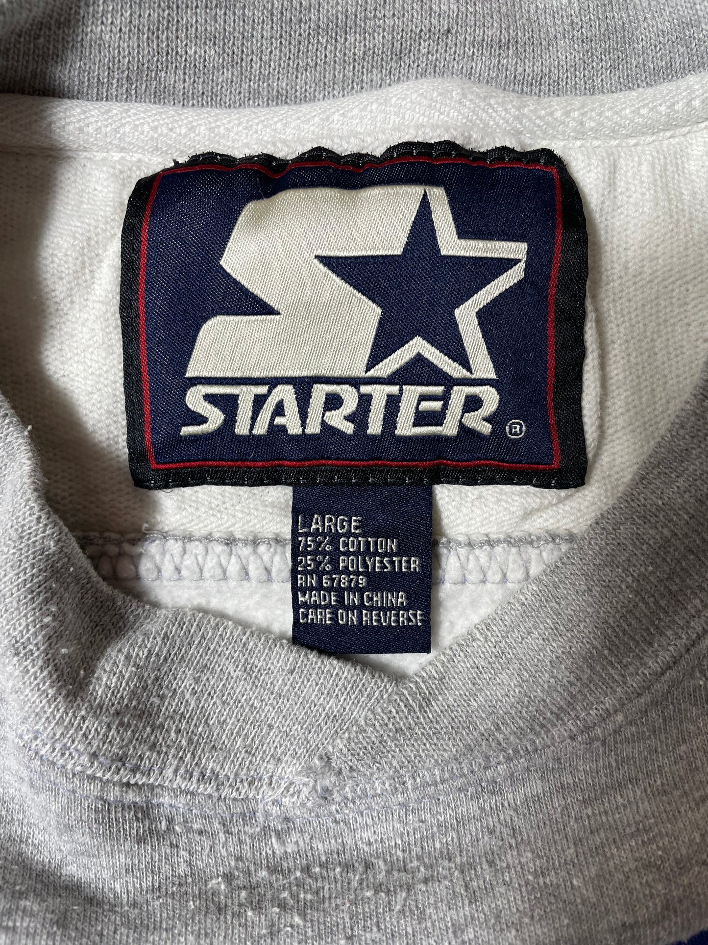 90’s STARTER New York Rangers Size L Vintage NHL Sweat-shirt / K1444