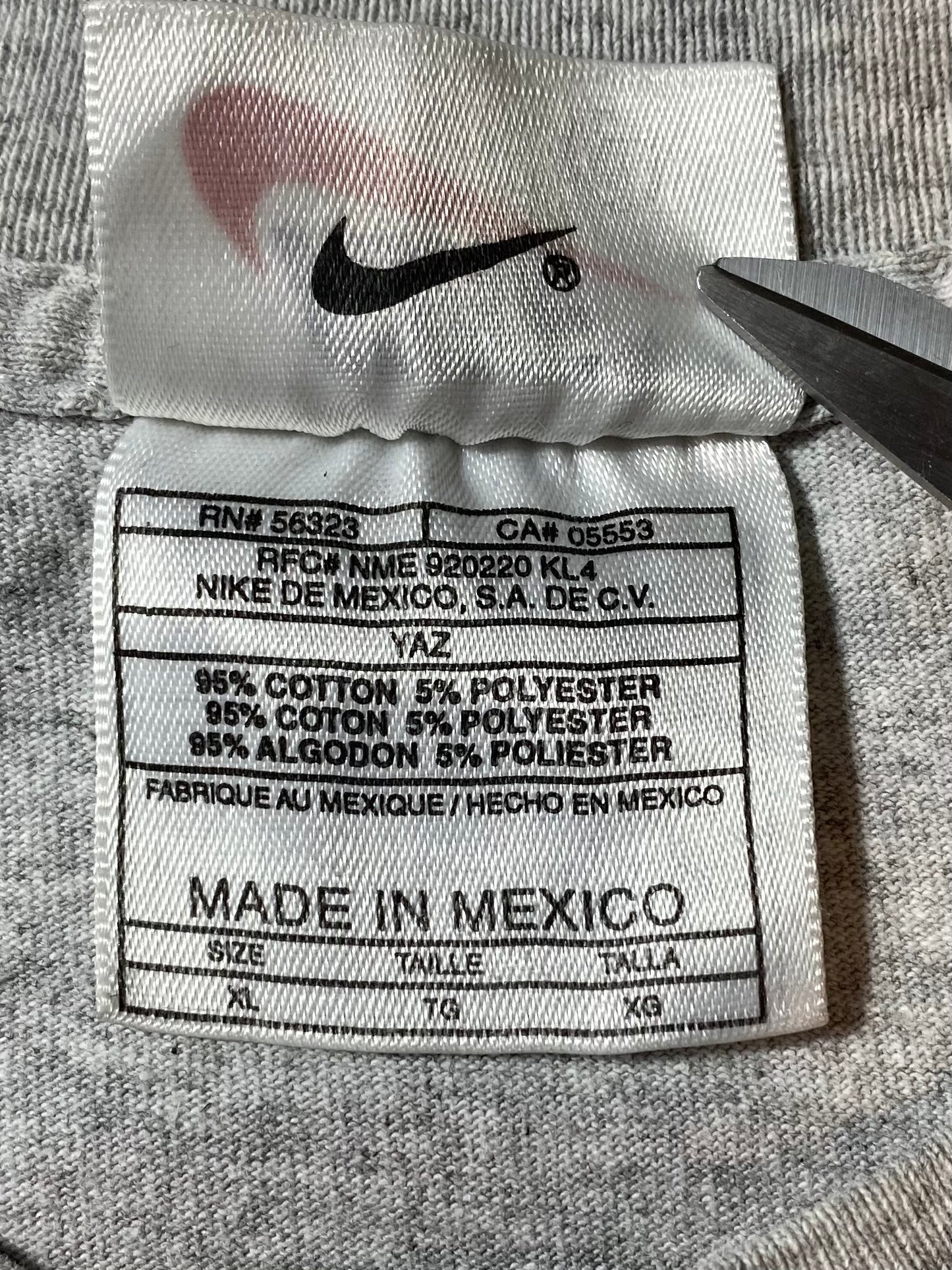 90’s NIKE USA HOCKEY Size XL Vintage T-shirt / 8700